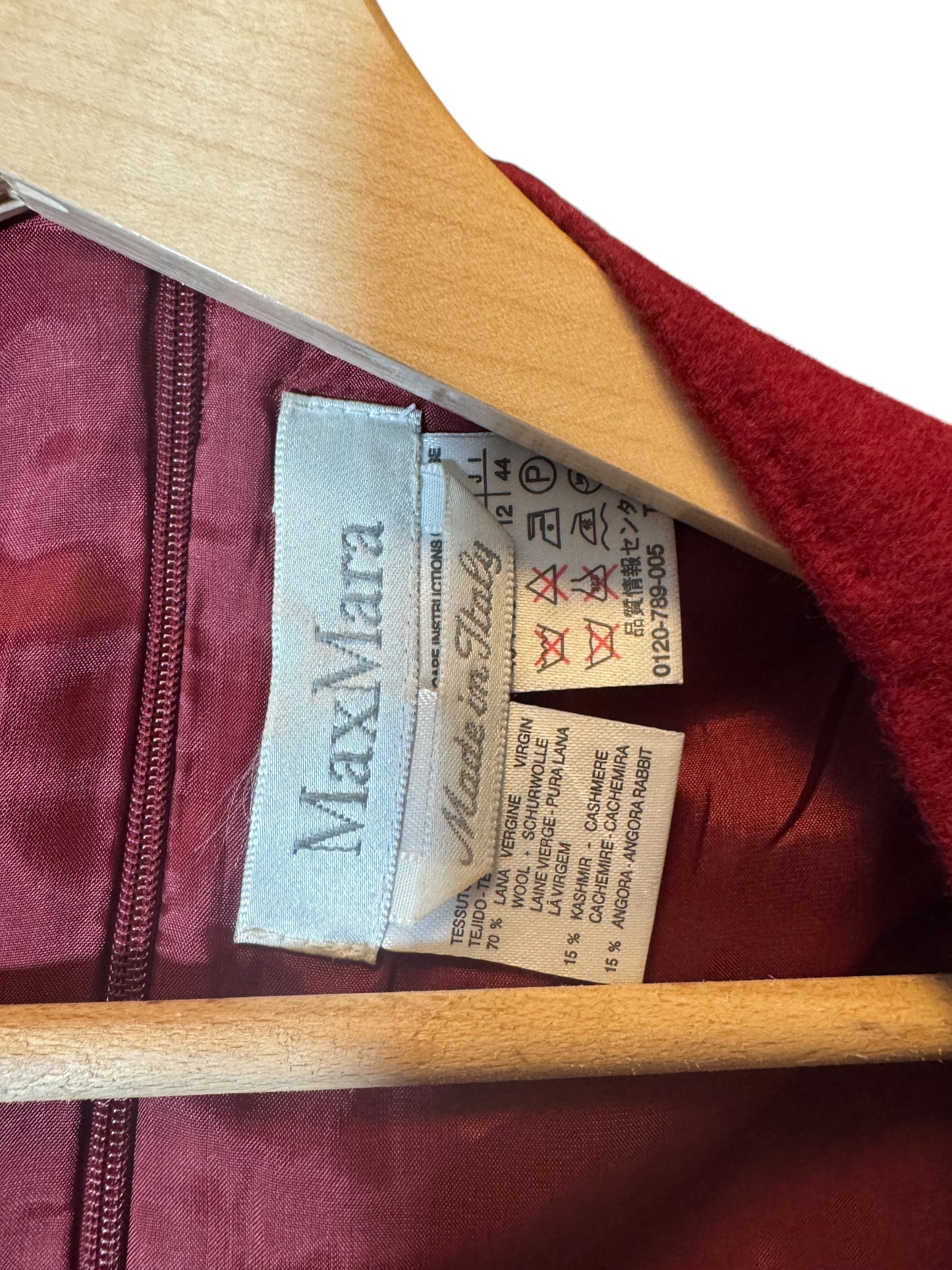 Max Mara Tailleur Completo Giacca e Abito Rosso