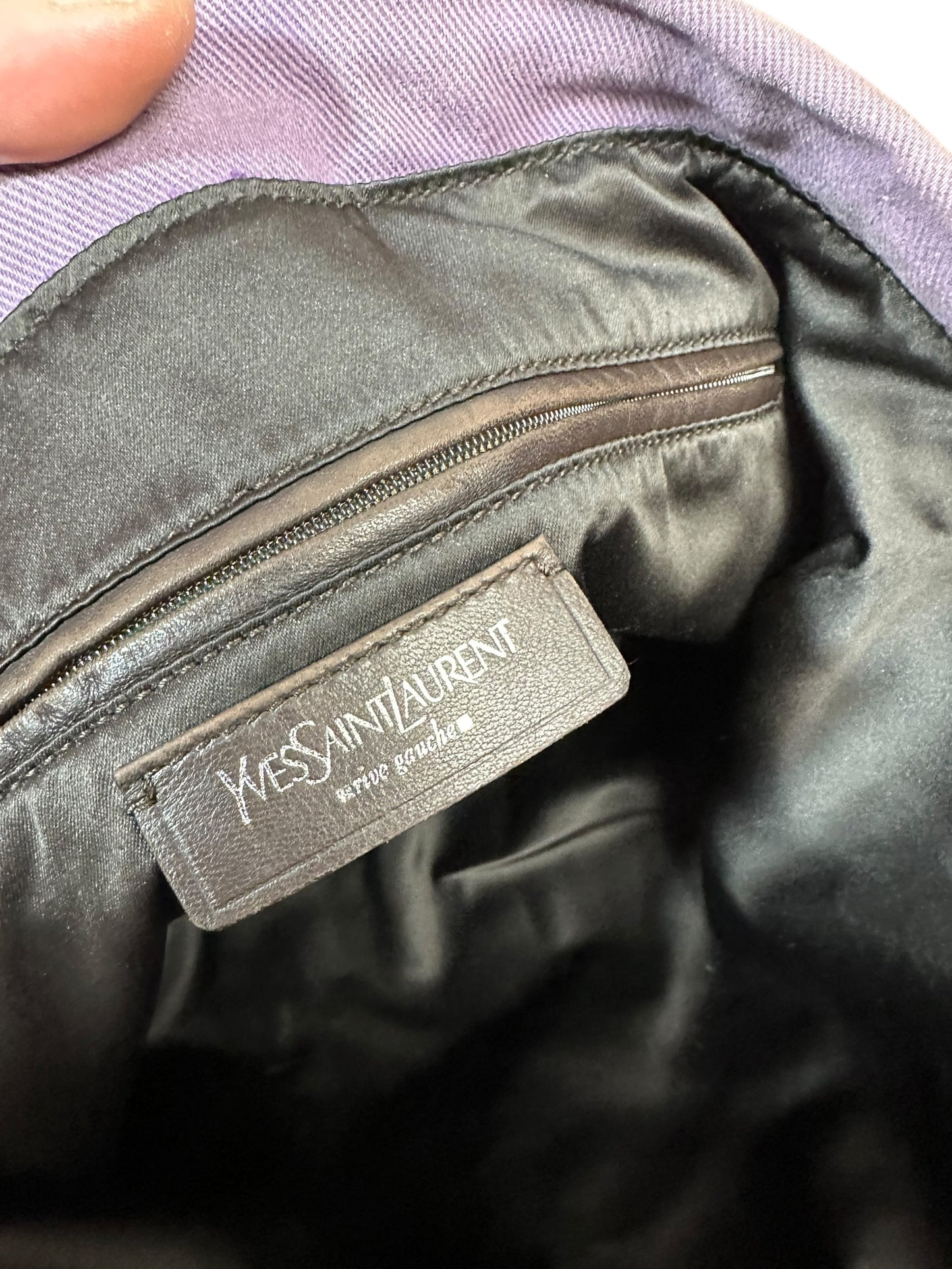Yves Saint Laurent tote bag vintage