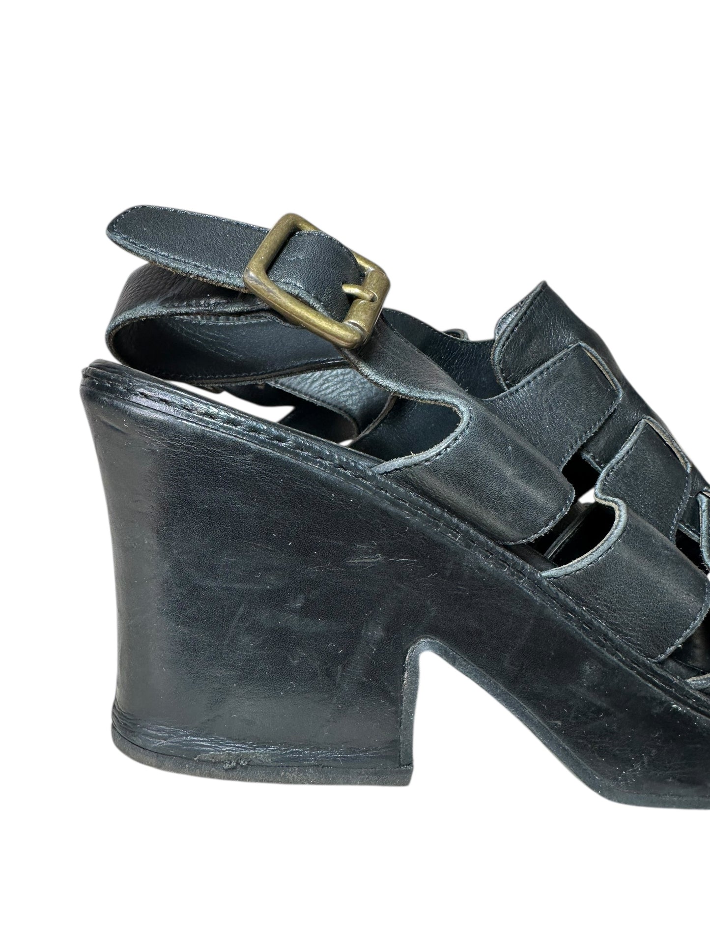 Prada sandali vintage in pelle (40)