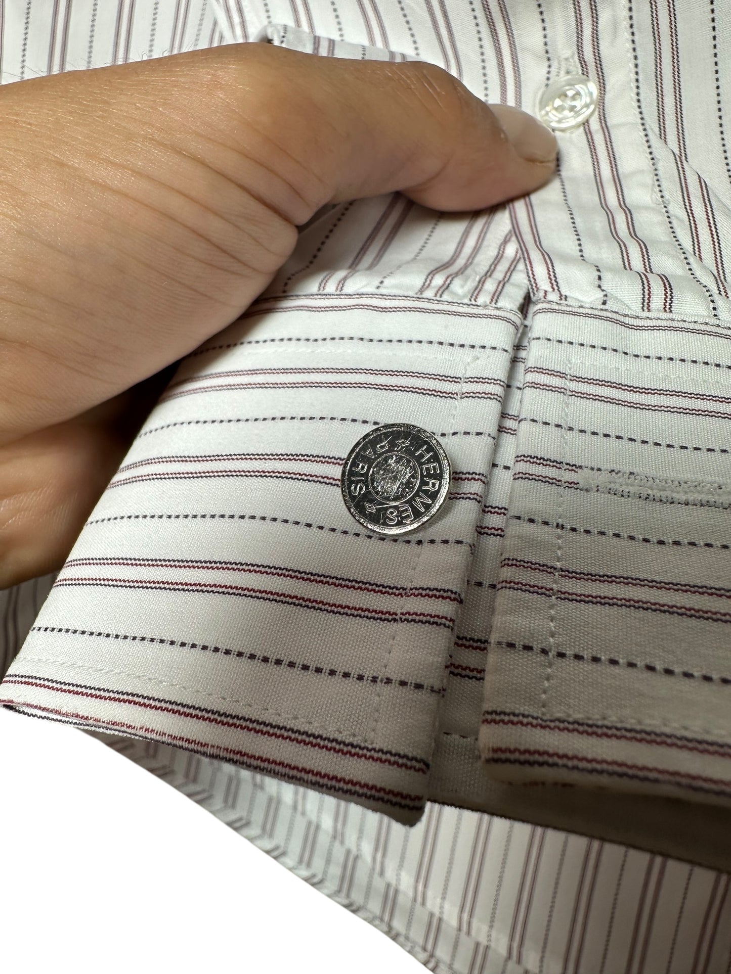 Hèrmes camicia vintGe maschile (M)