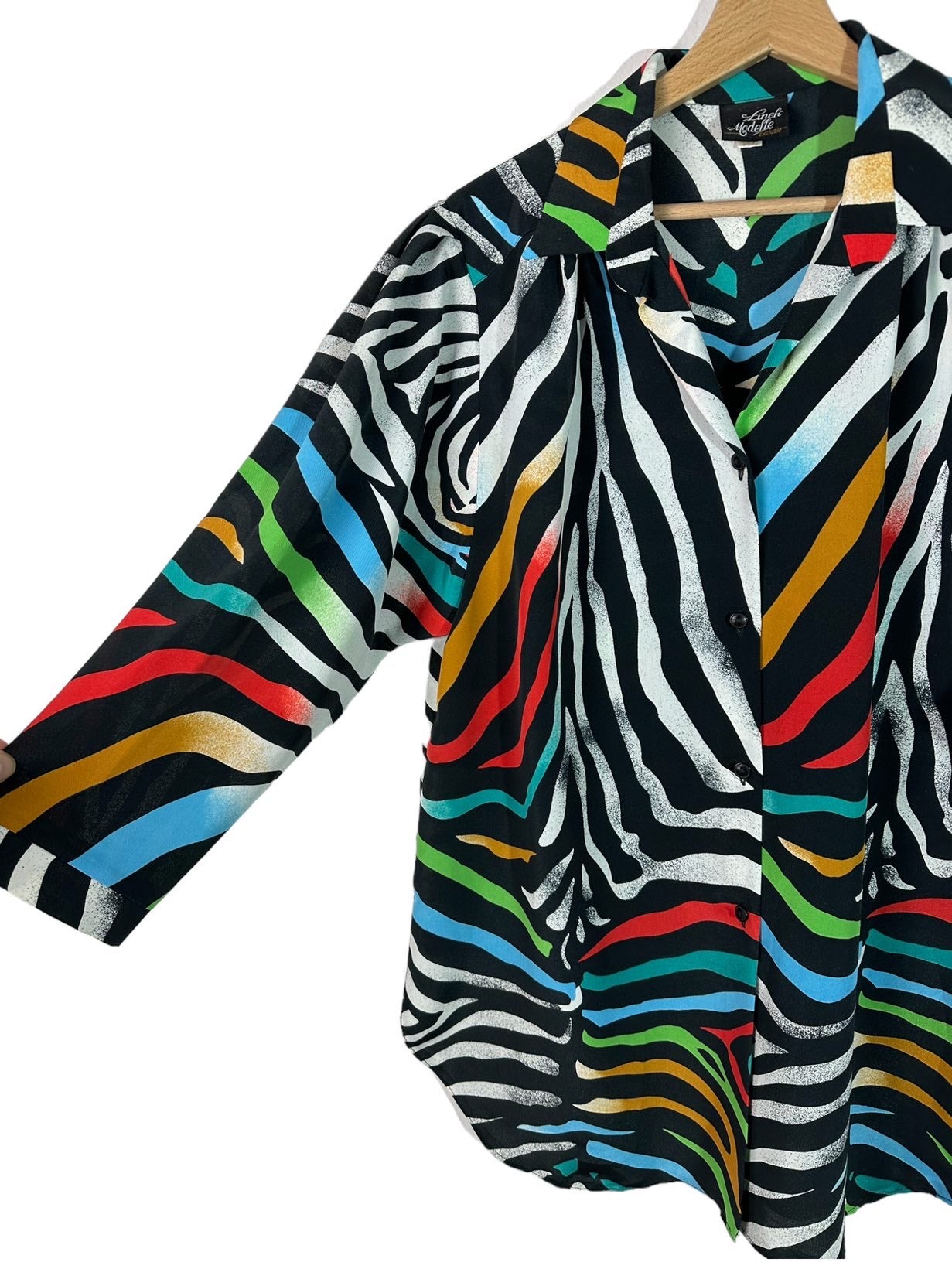 Camicia vintage multicolr (M)