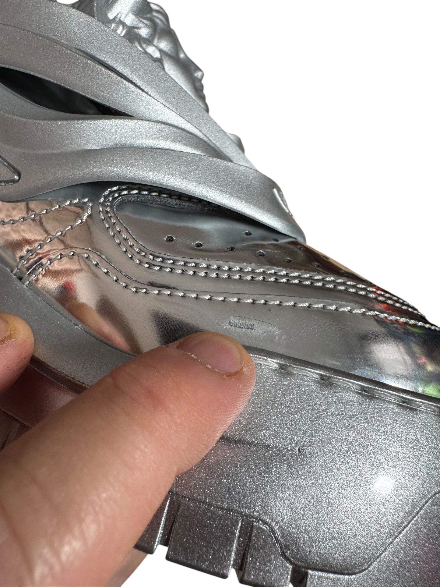 Versace Odissea sneakers argento con logo Medusa 3D – IT 41