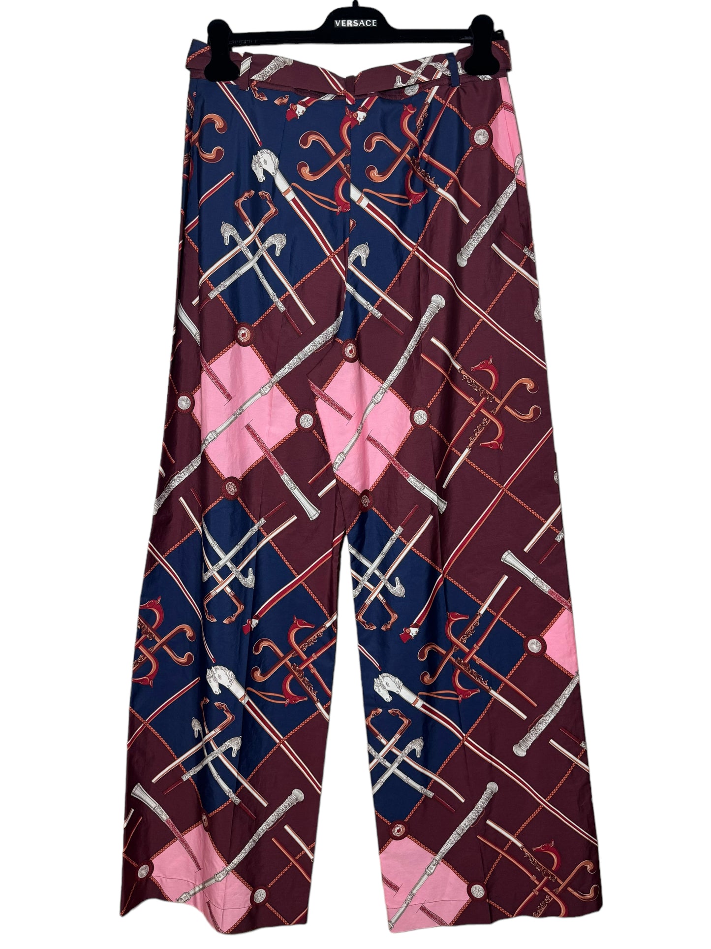 Hermès pantaloni a gamba larga in cotone (44)