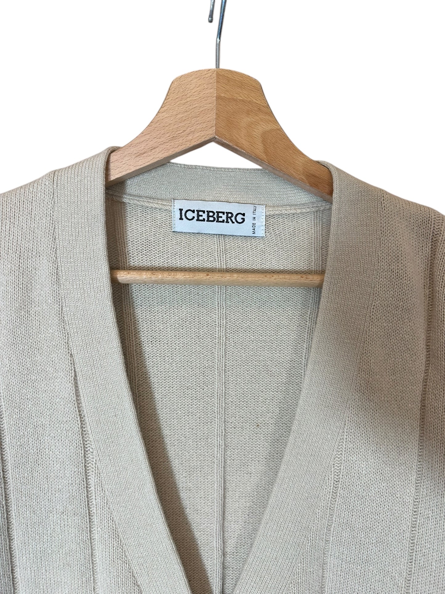 Iceberg cardigan in lana (L)