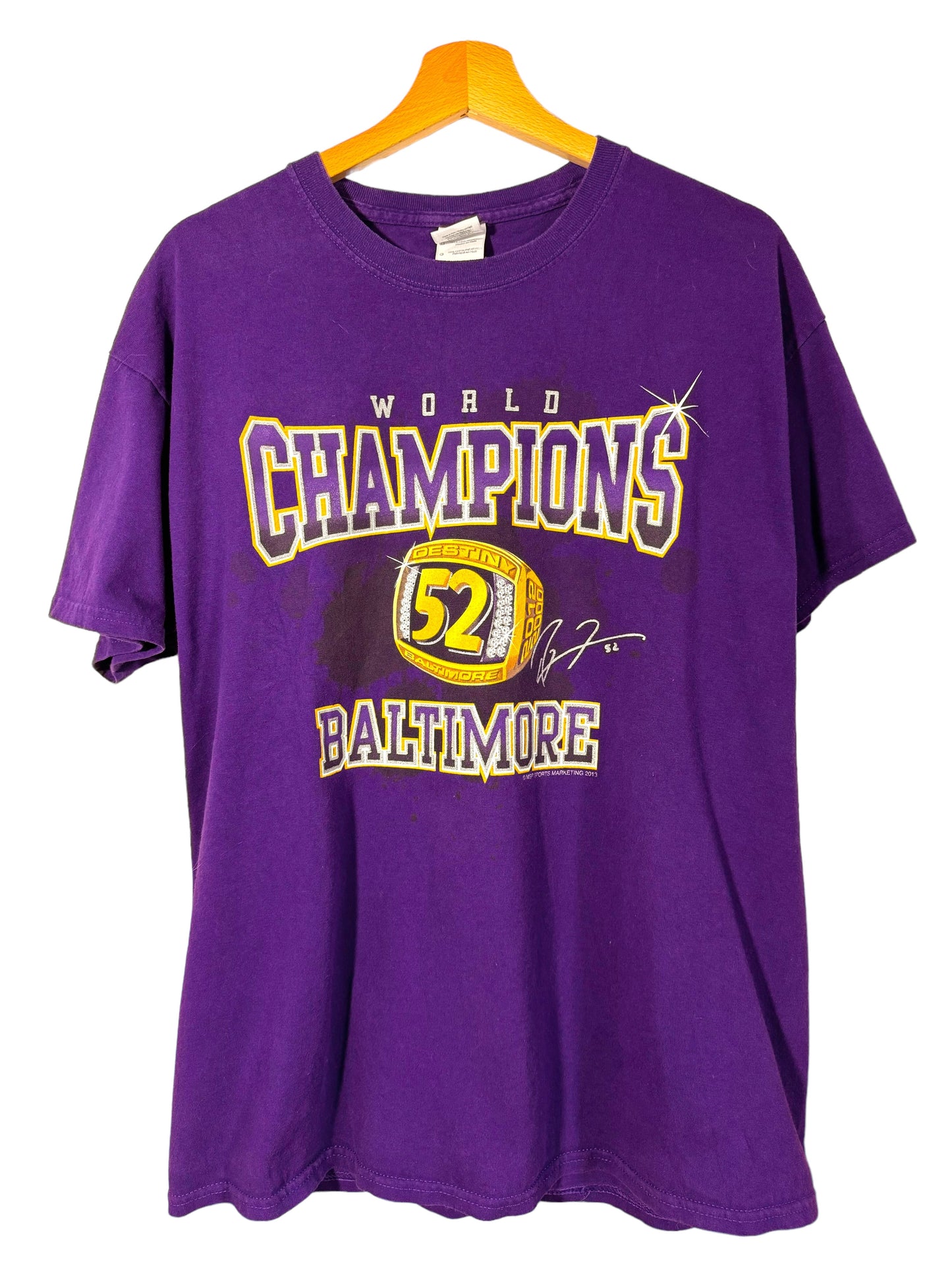T-shirt vintage Gildan Champions (L)