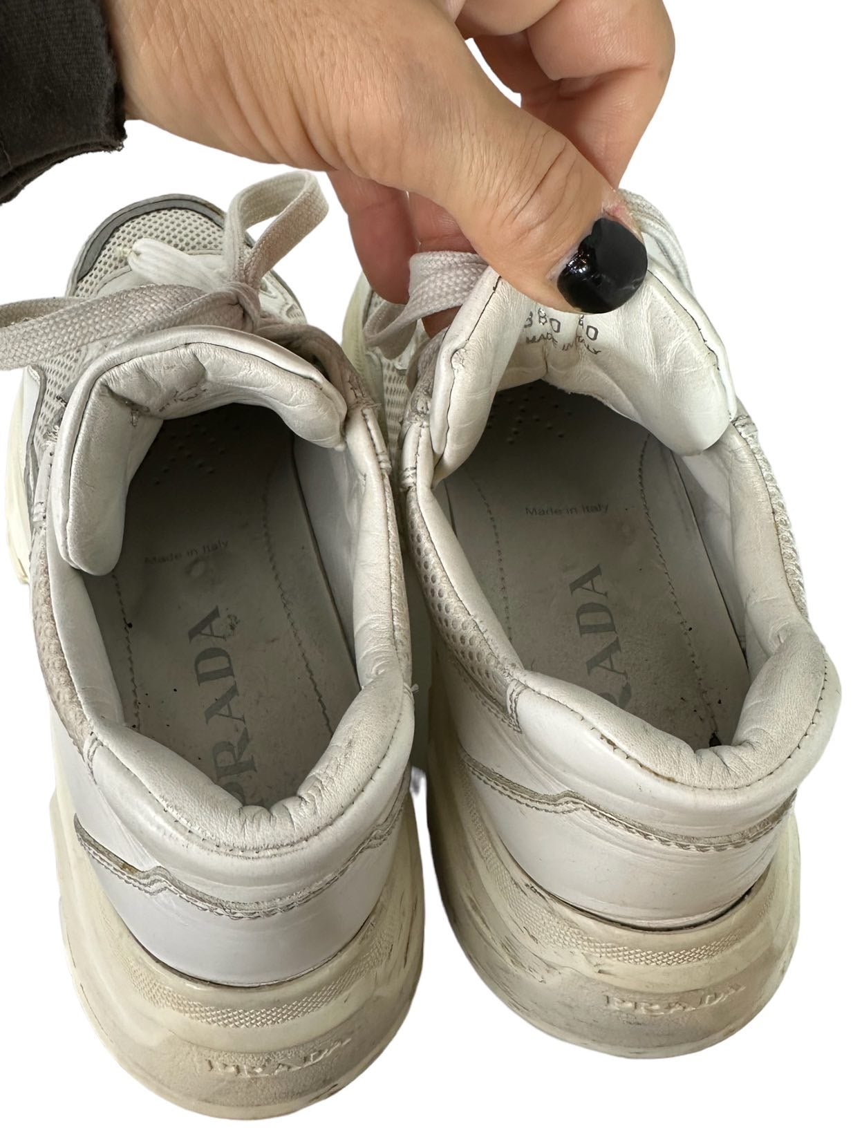 Prada sneakers con platform 40