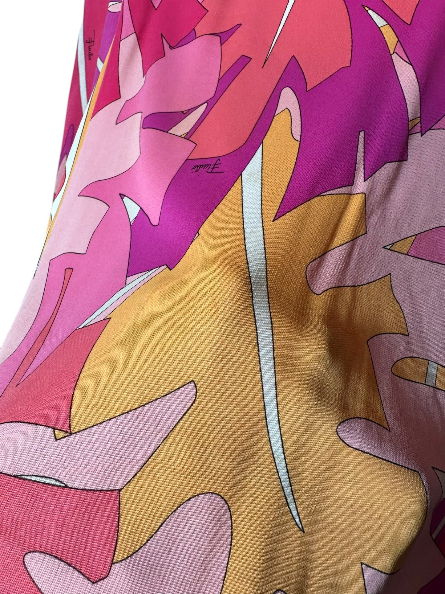 Emilio Pucci abito longuette vintage (S)