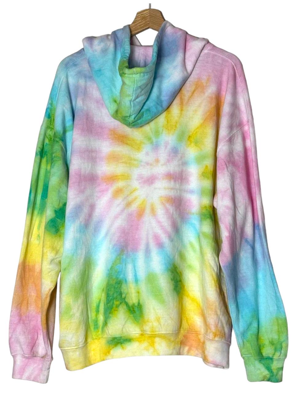 Felpa Tie dye colorata