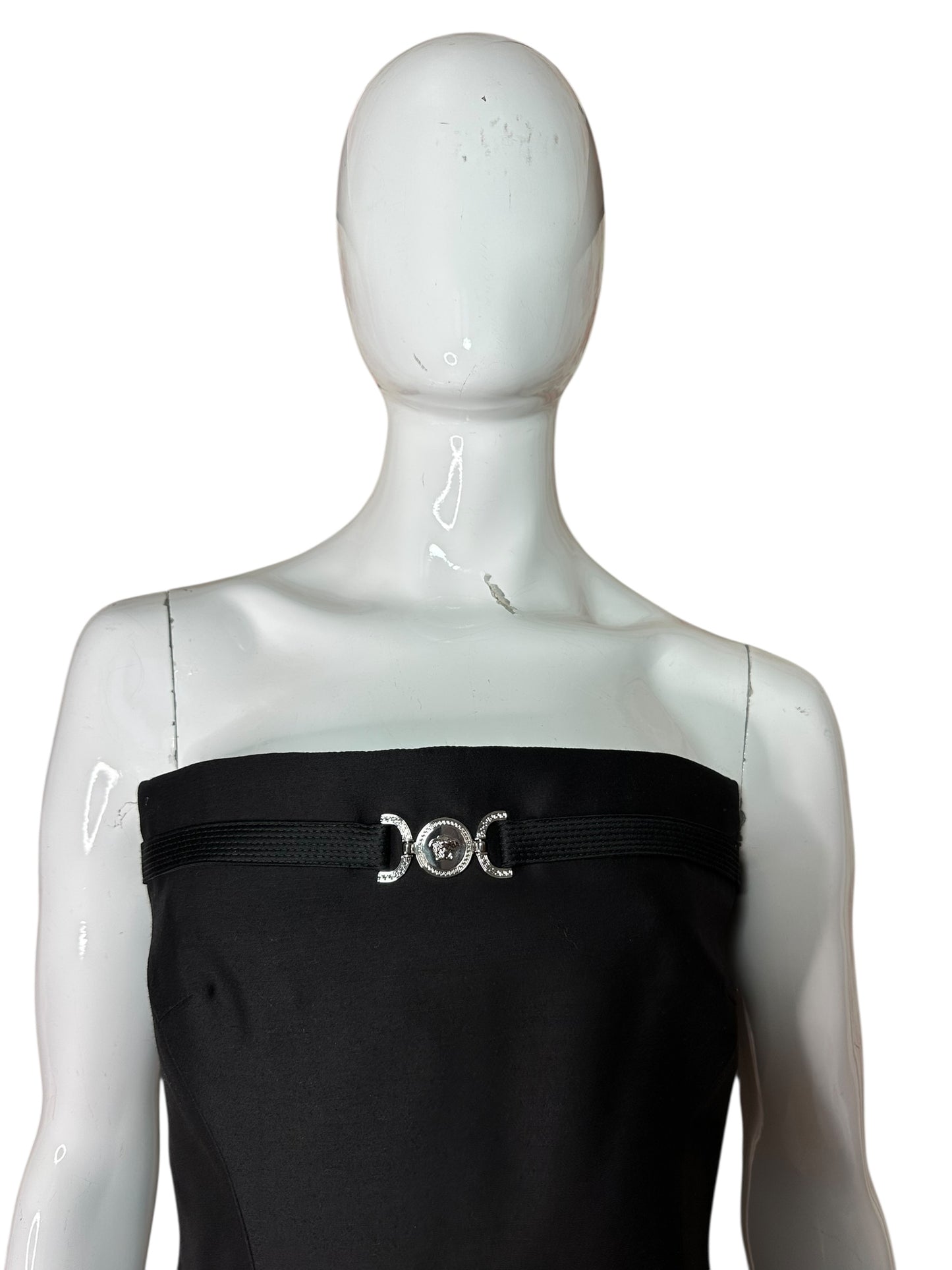 Versace top a bustier (M)
