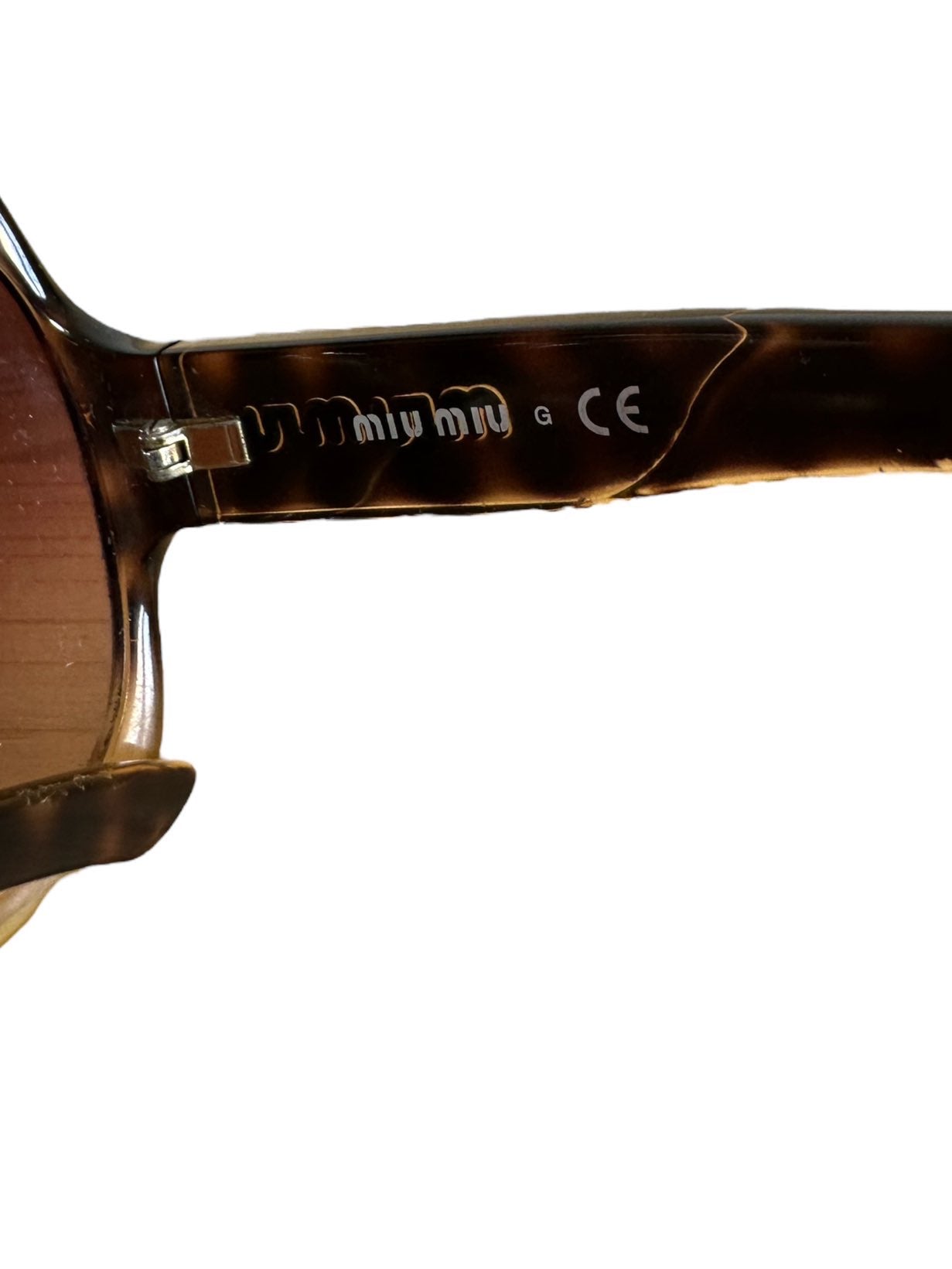 Miu Miu occhiali maxi vintage