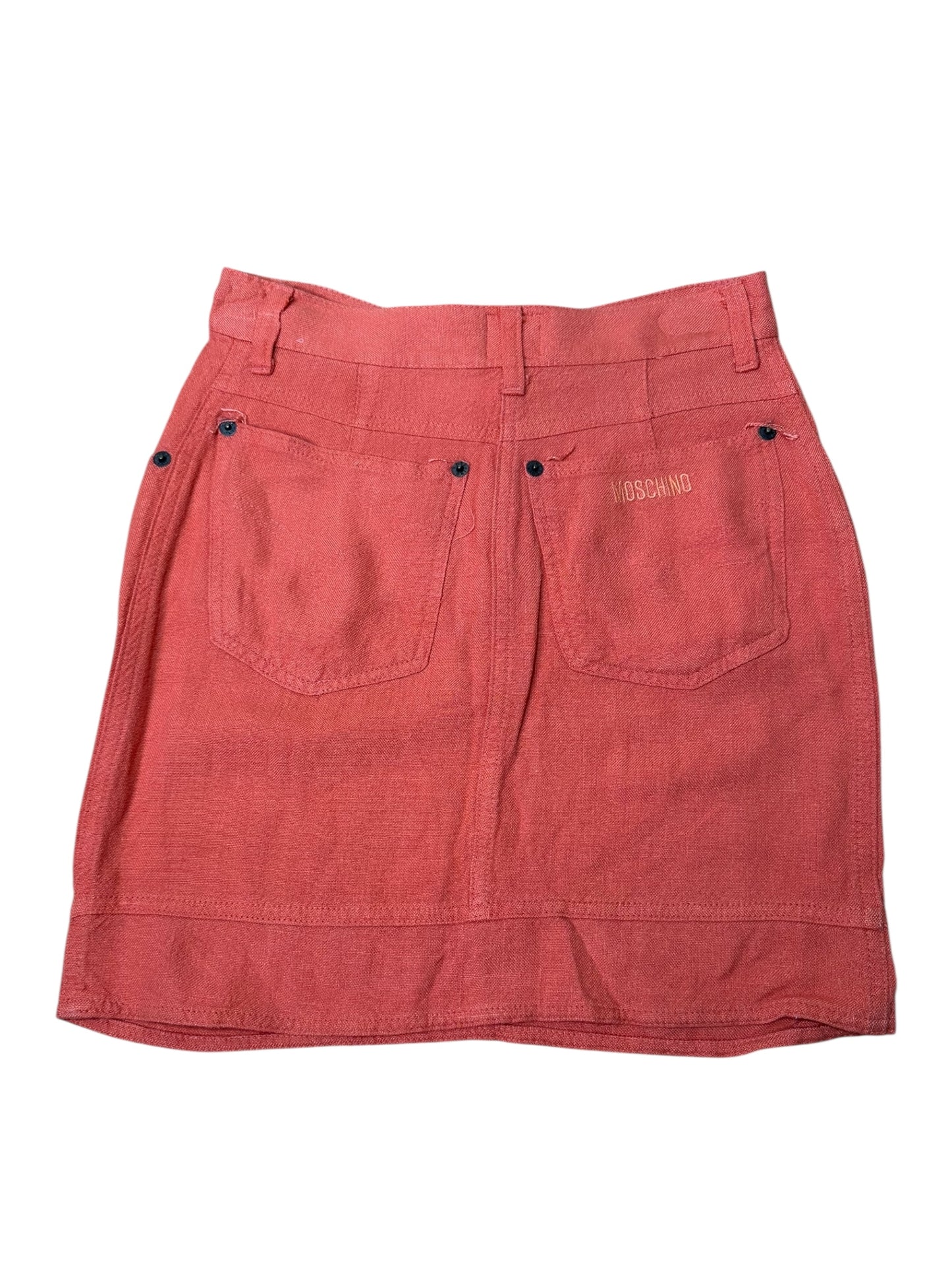 Moschino jeans mini gonna vintage (M)