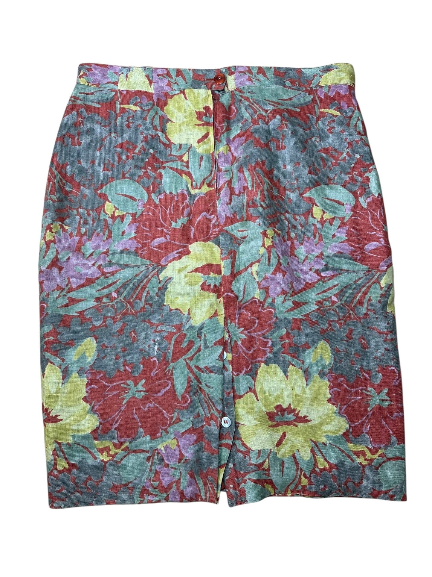 Burberry completo vintage in lino (L)