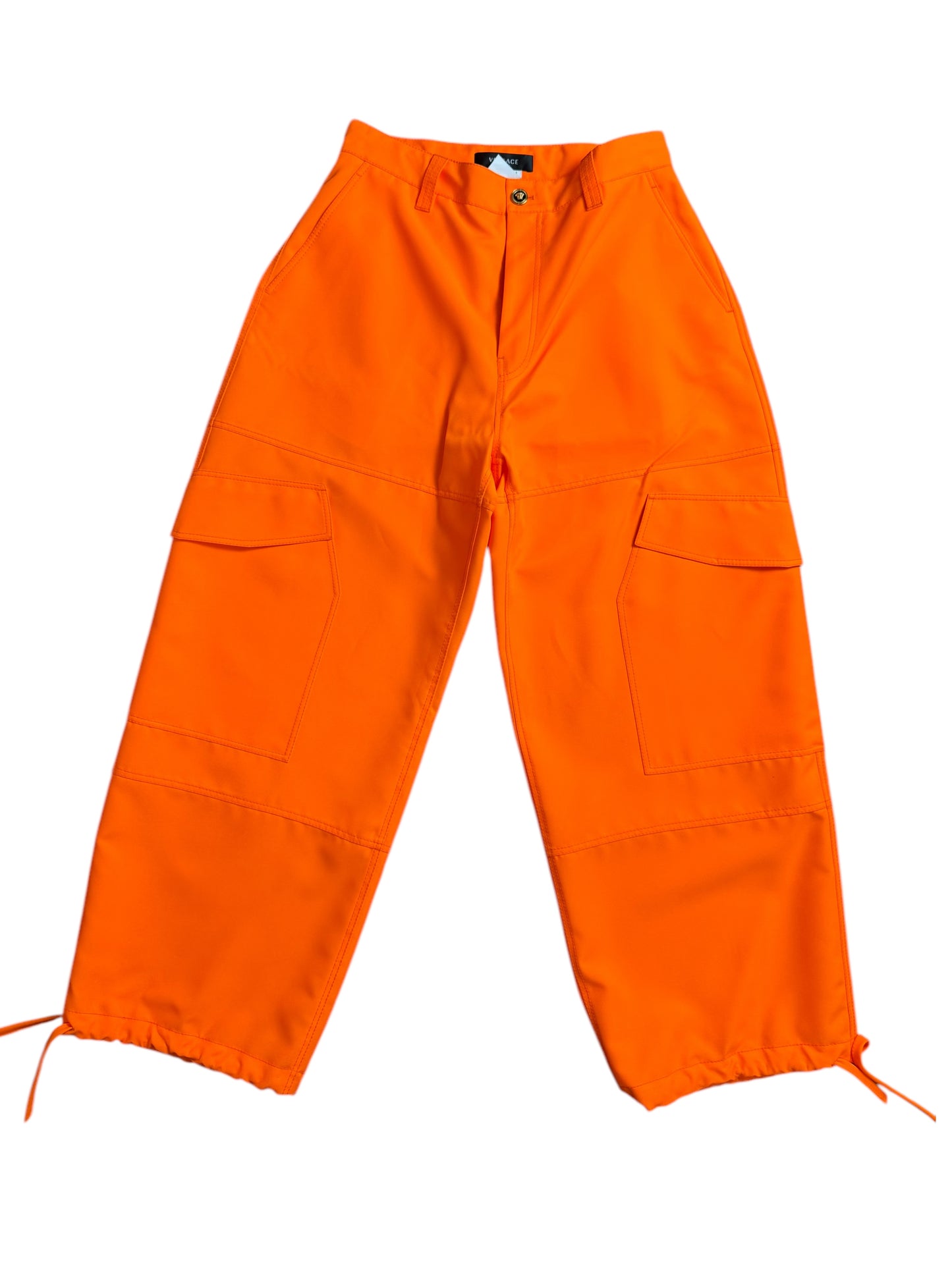 Pantaloni Cargo Versace in Tessuto - Arancione - Taglia 48 (M)