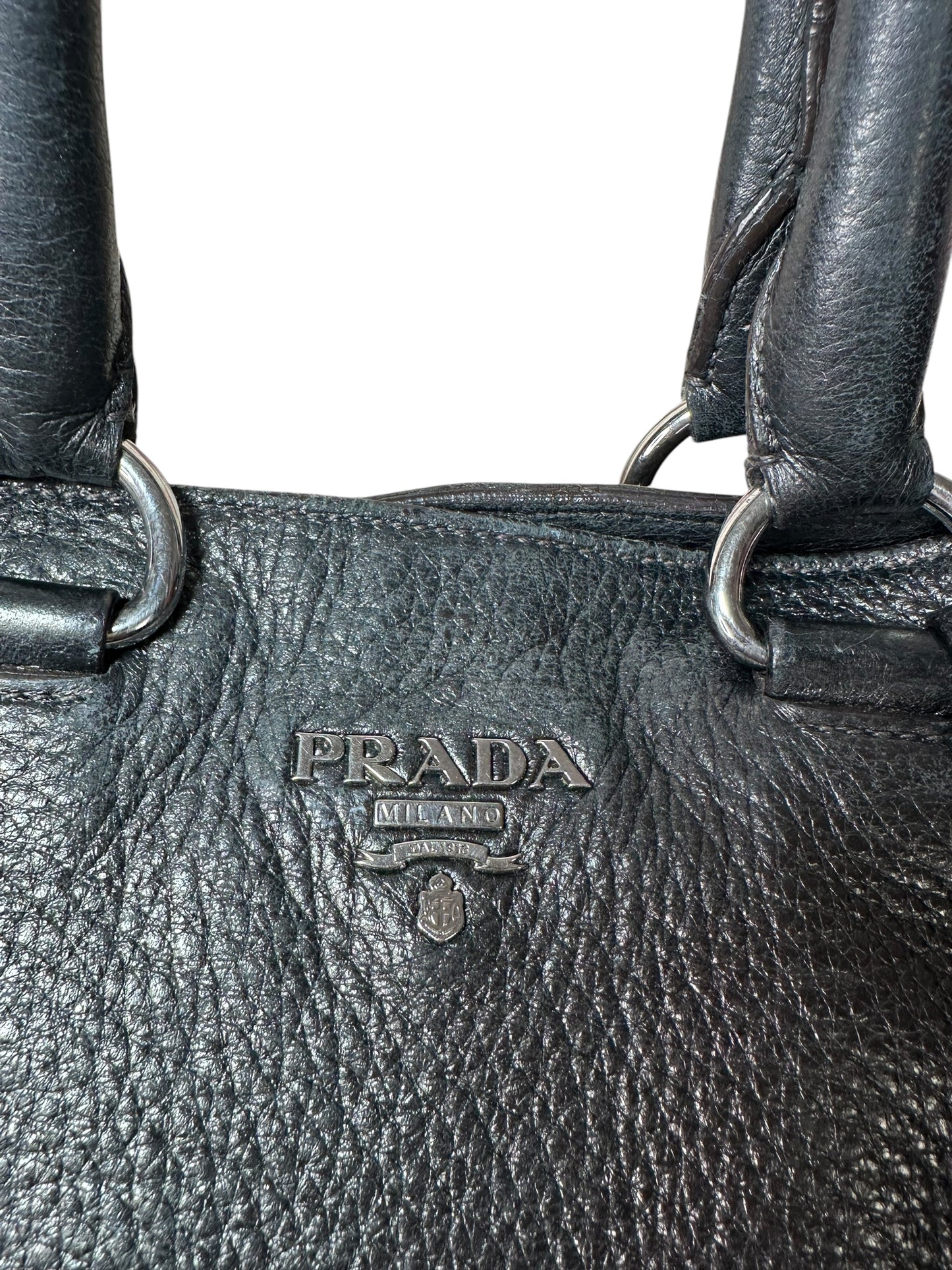 Prada borsa tote in pelle