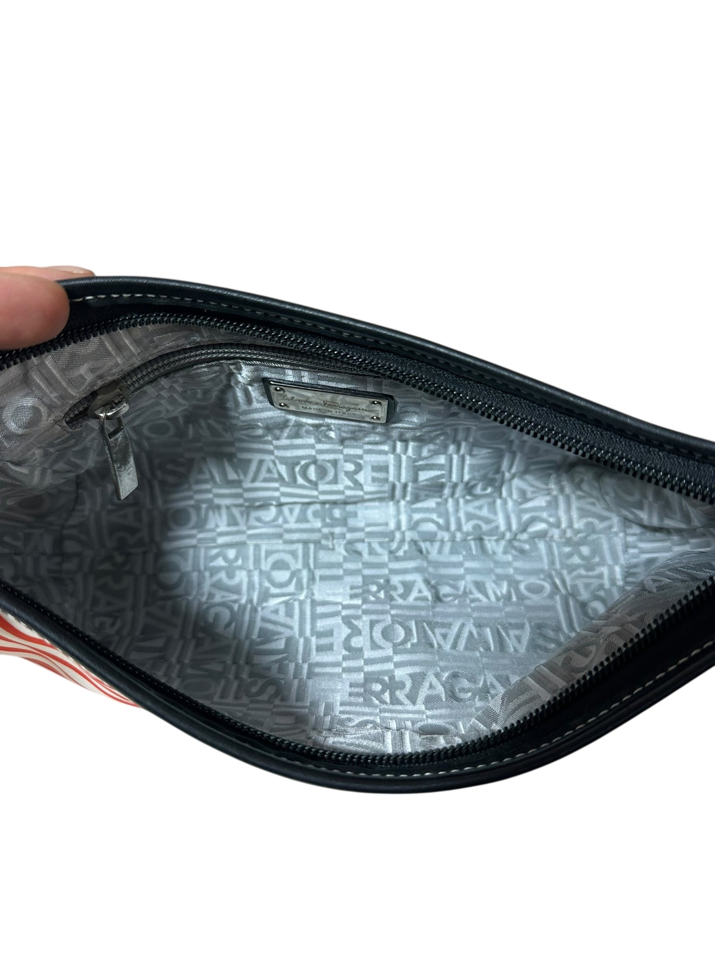 Salvatore Ferragamo borsa mini stampata