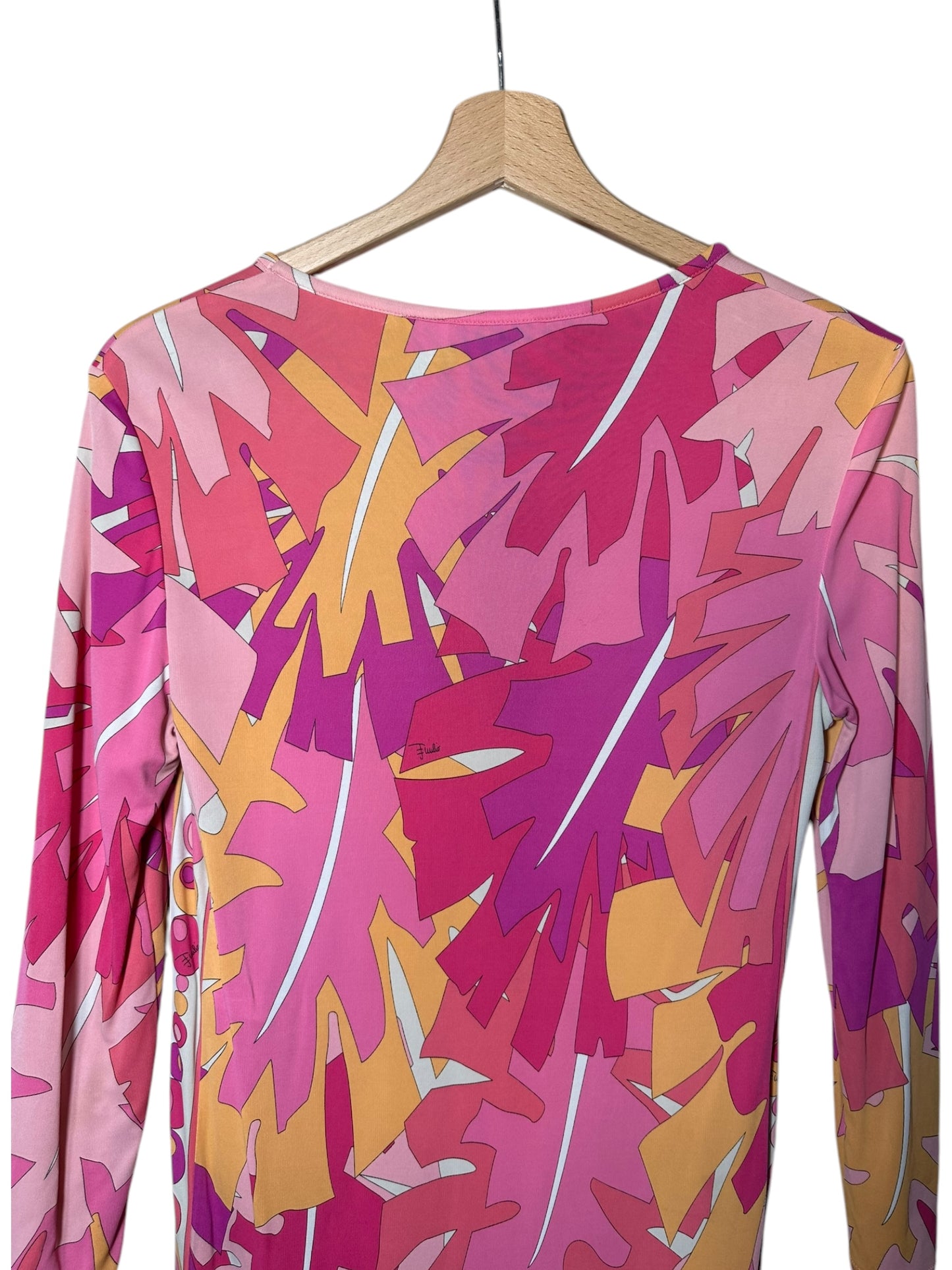 Emilio Pucci abito longuette vintage (S)