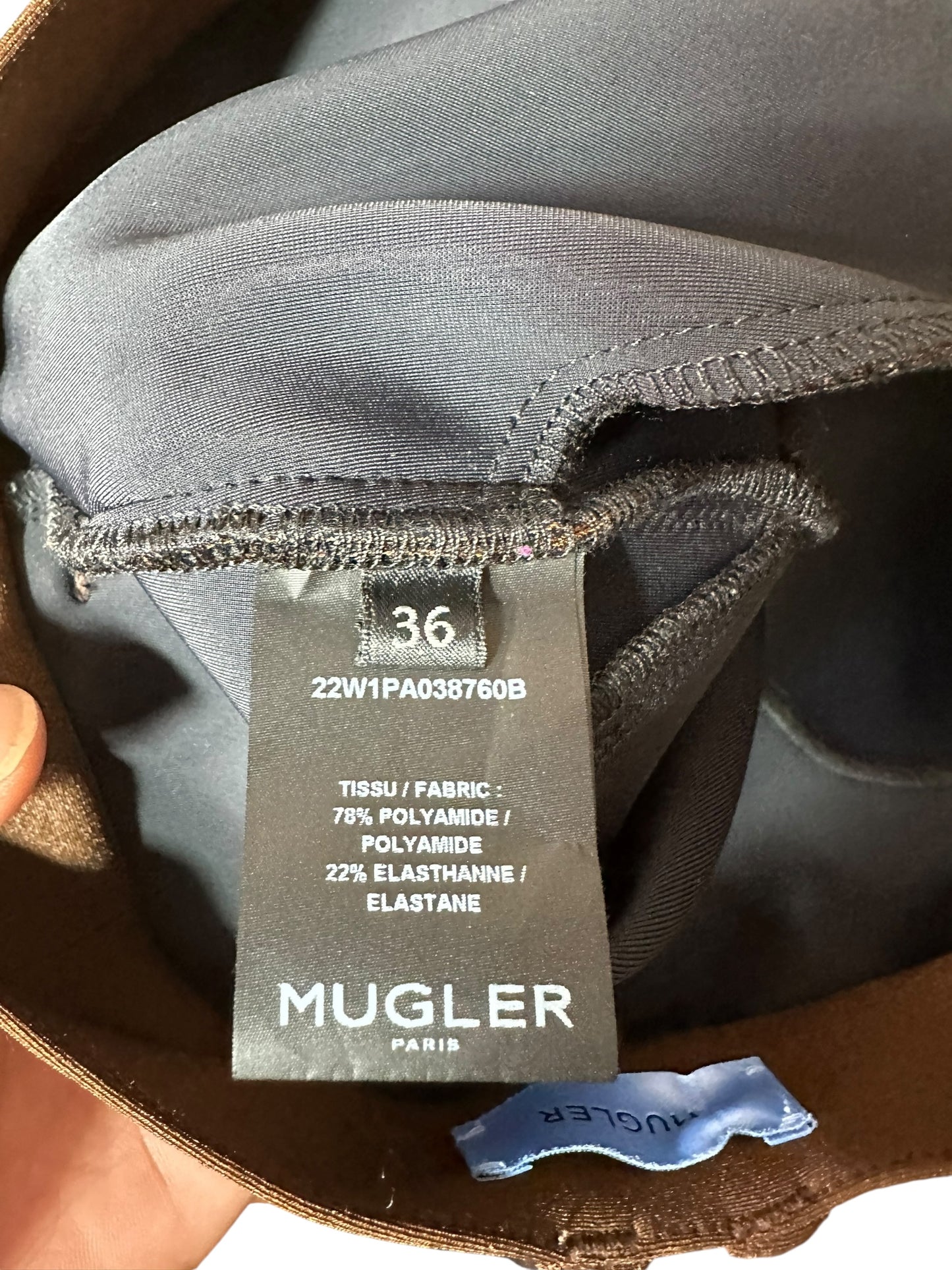 Migler pantaleggins slim (S)