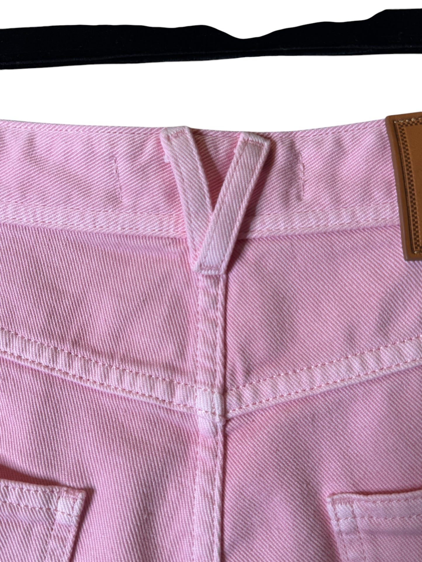 Jeans donna VERSACE rosa flare
