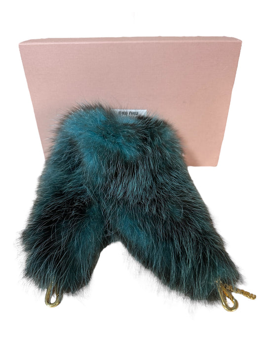 Miu Miu maniglia per horse in pelliccia