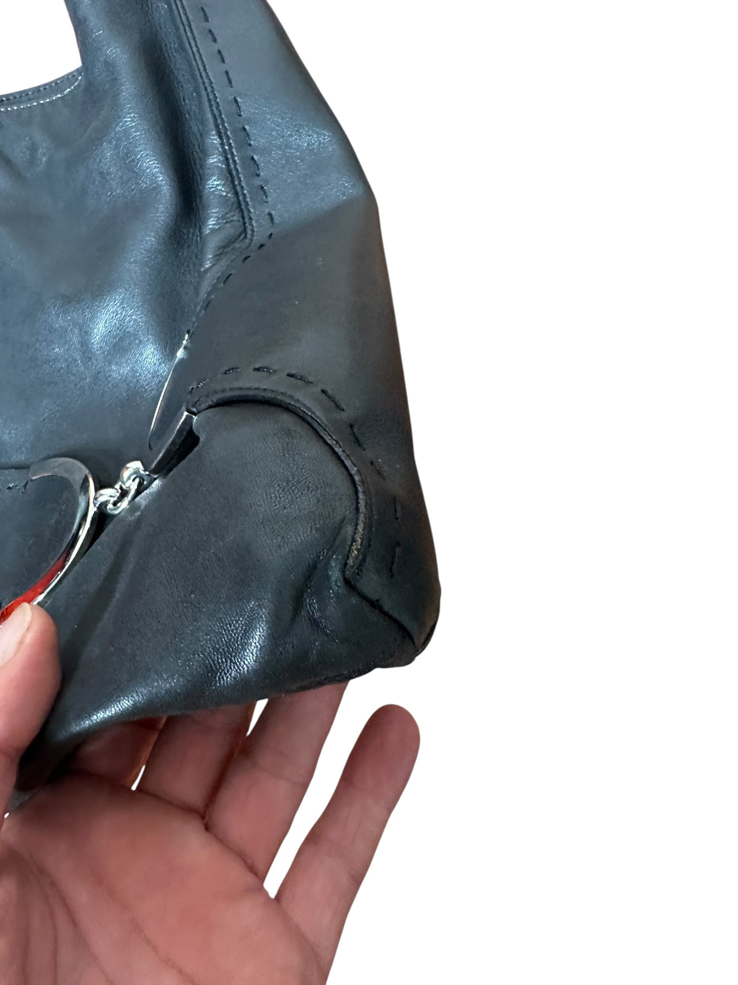 Versace borsa hobo in pelle