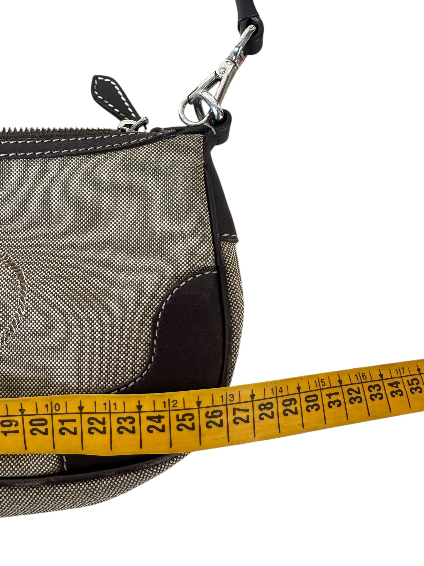 Prada mini borsa in canvas vintage