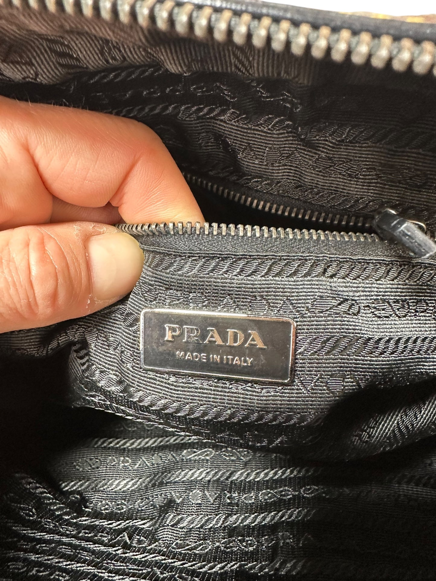 Prada borsa vintage in vernice