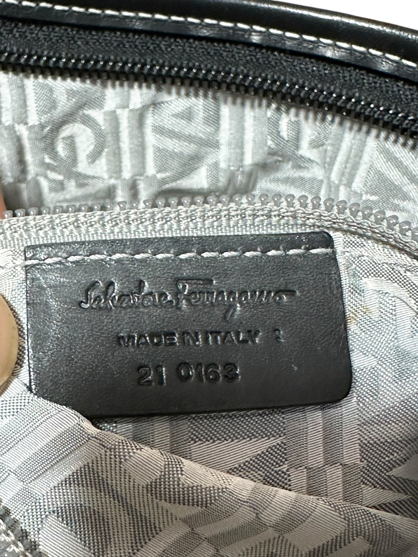 Salvatore Ferragamo borsa mini stampata