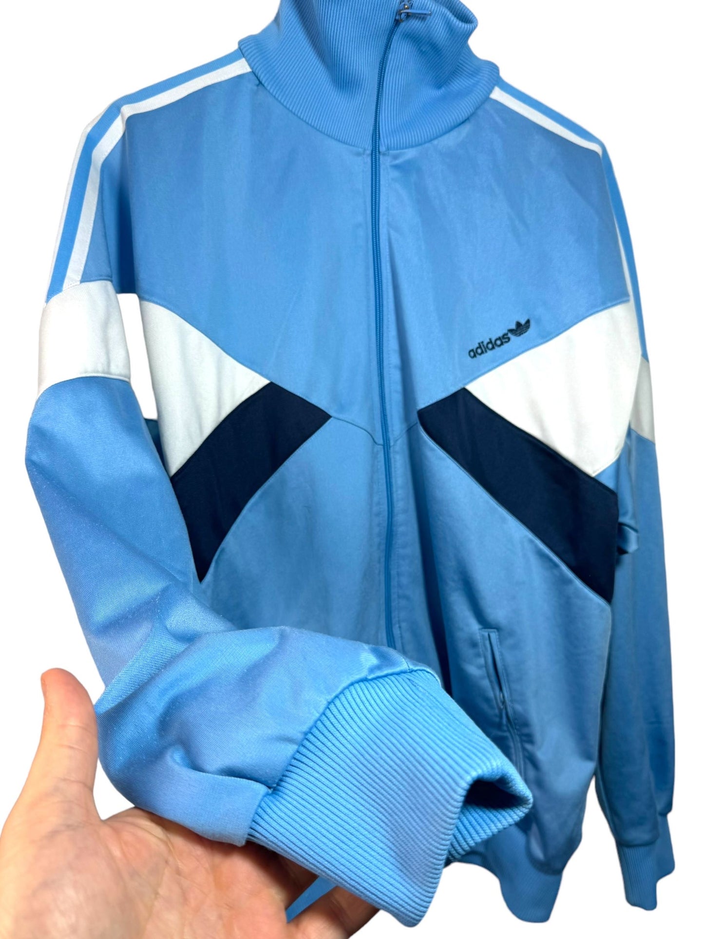 Adidas felpa con zip vintage (XL)