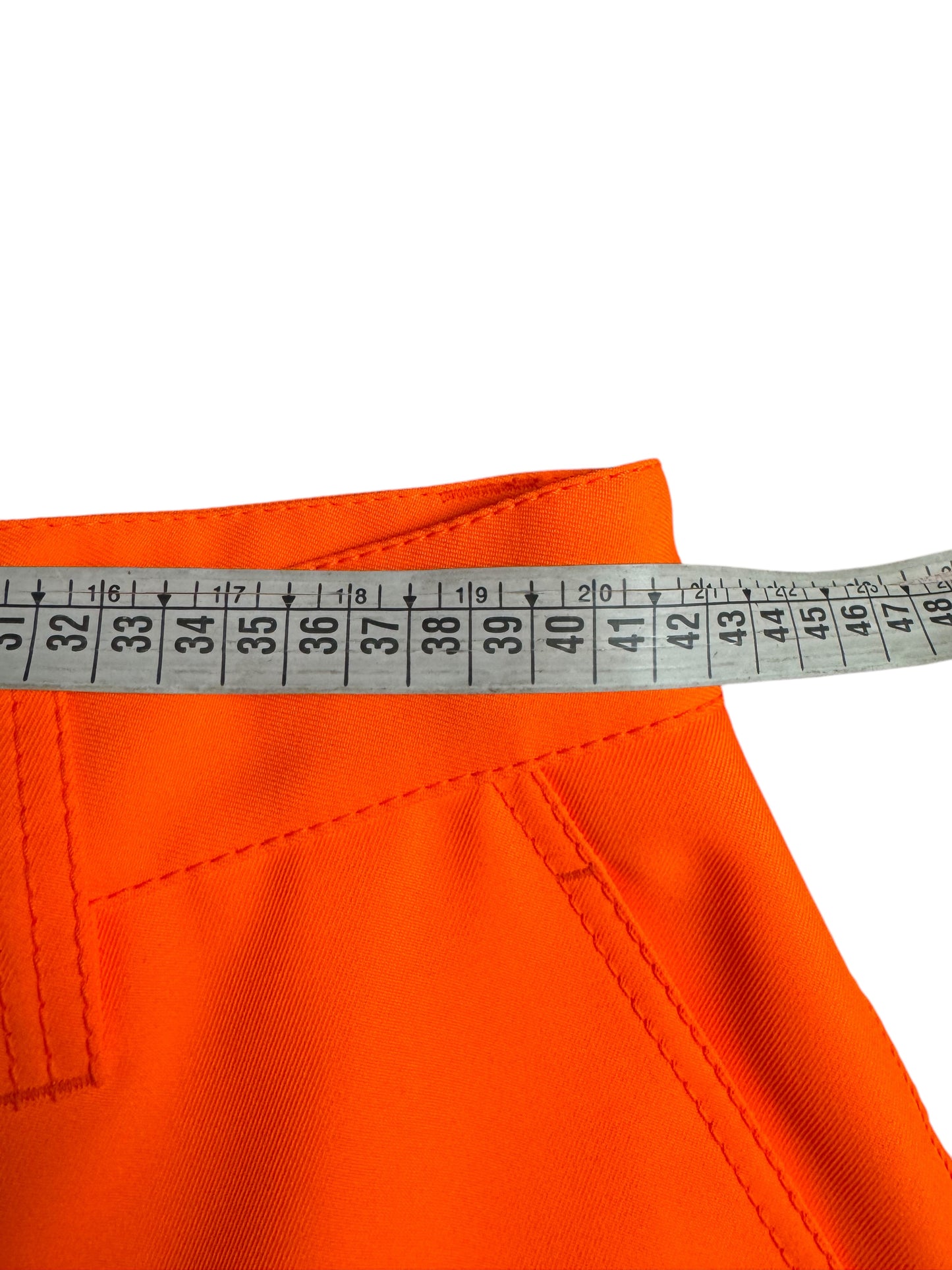Pantaloni Cargo Versace in Tessuto - Arancione - Taglia 48 (M)