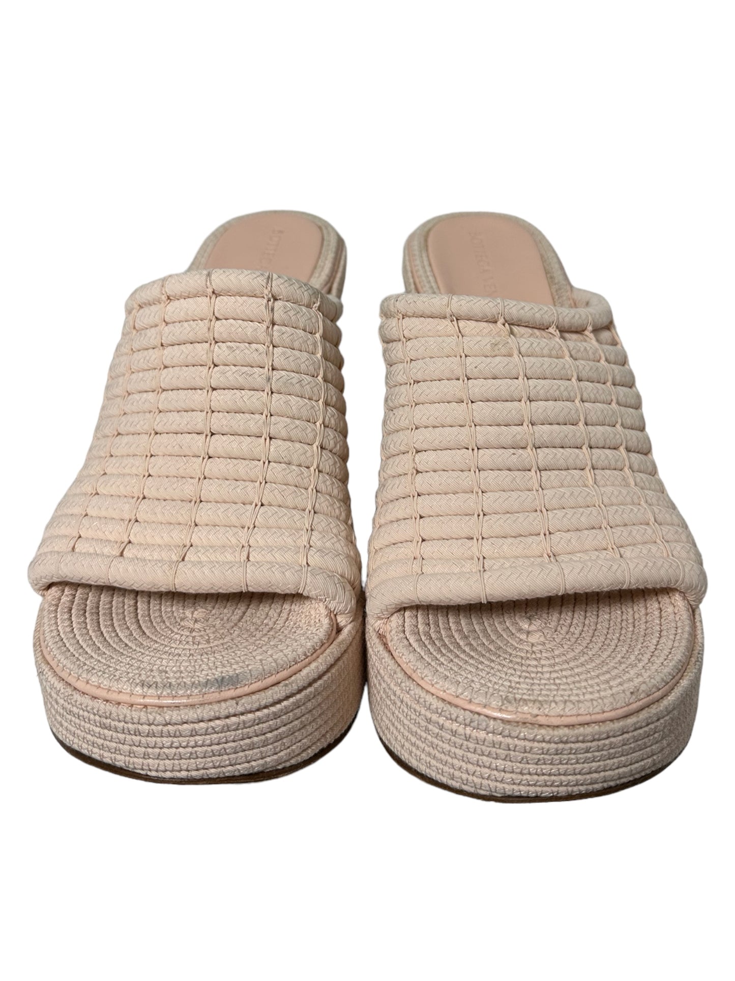 Bottega Veneta sandalo in tessuto (37)