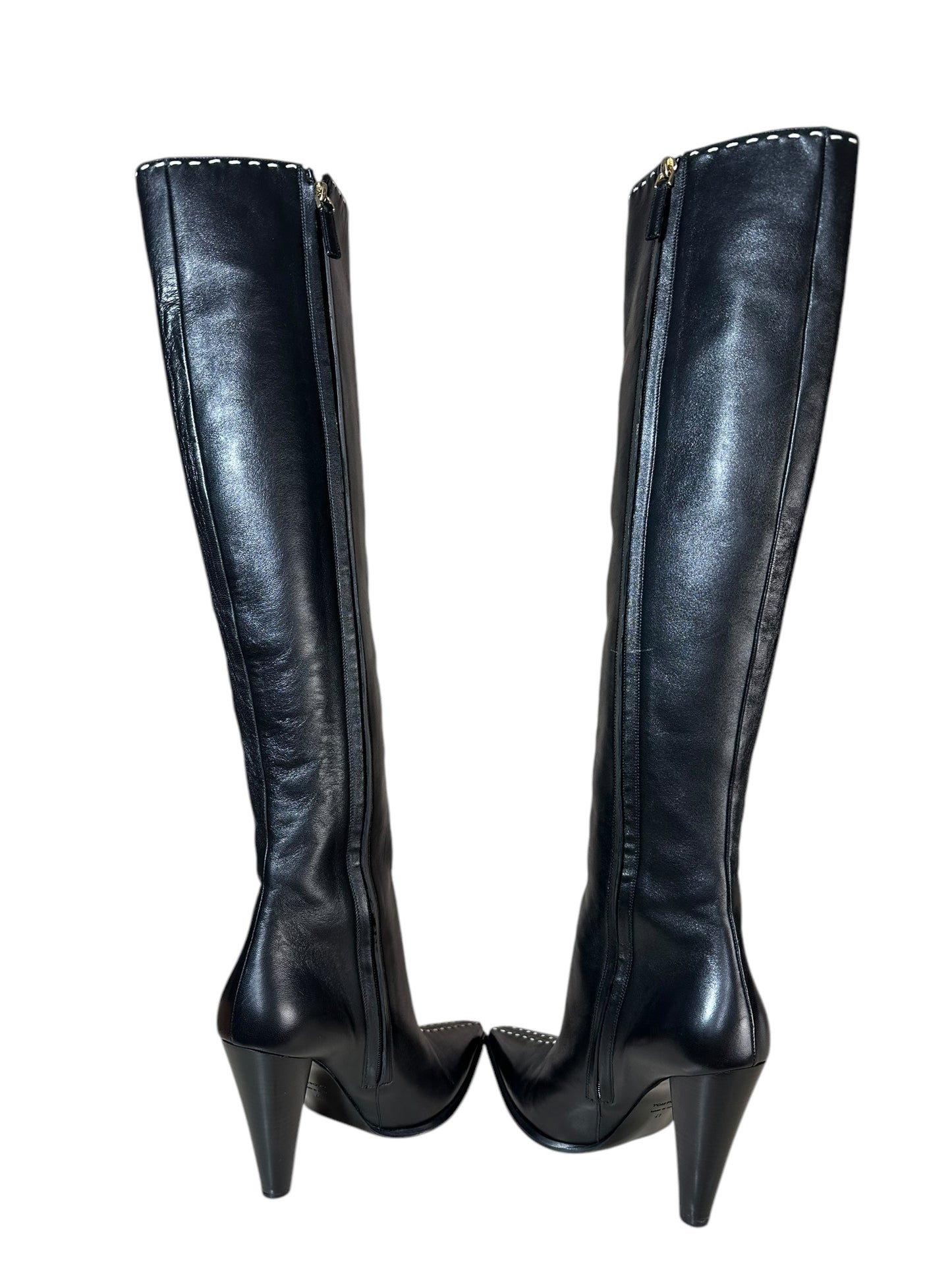 Tom Ford stivali in pelle nera (41)