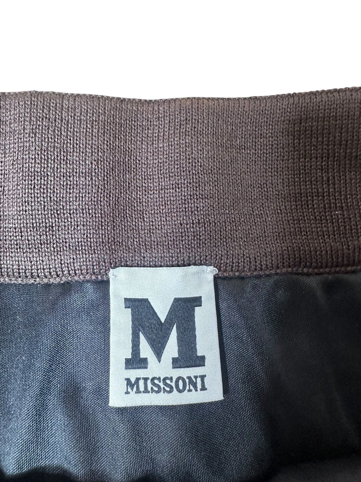 Missoni mini gonna in maglia (M)