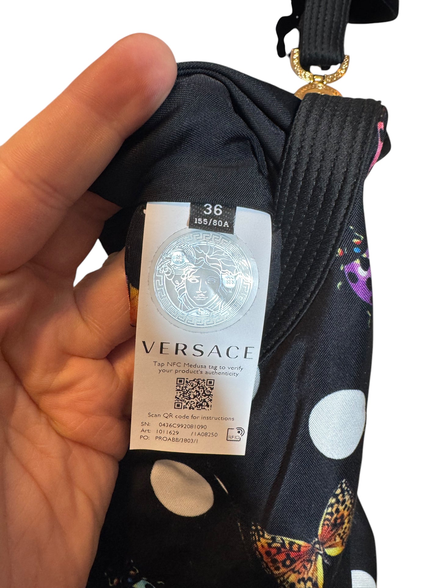 Versace Jumpsuit Flare a Pois “La vacanza”