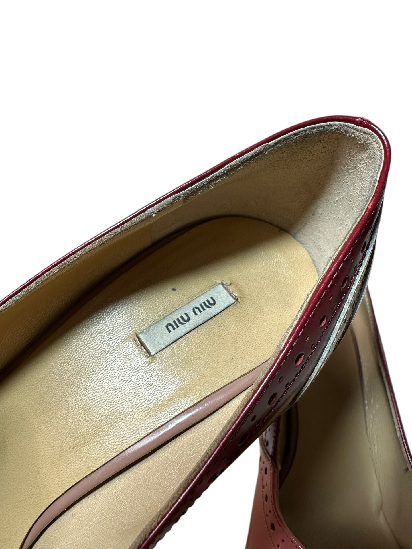 Miu Miu decolletè in pelle (37)