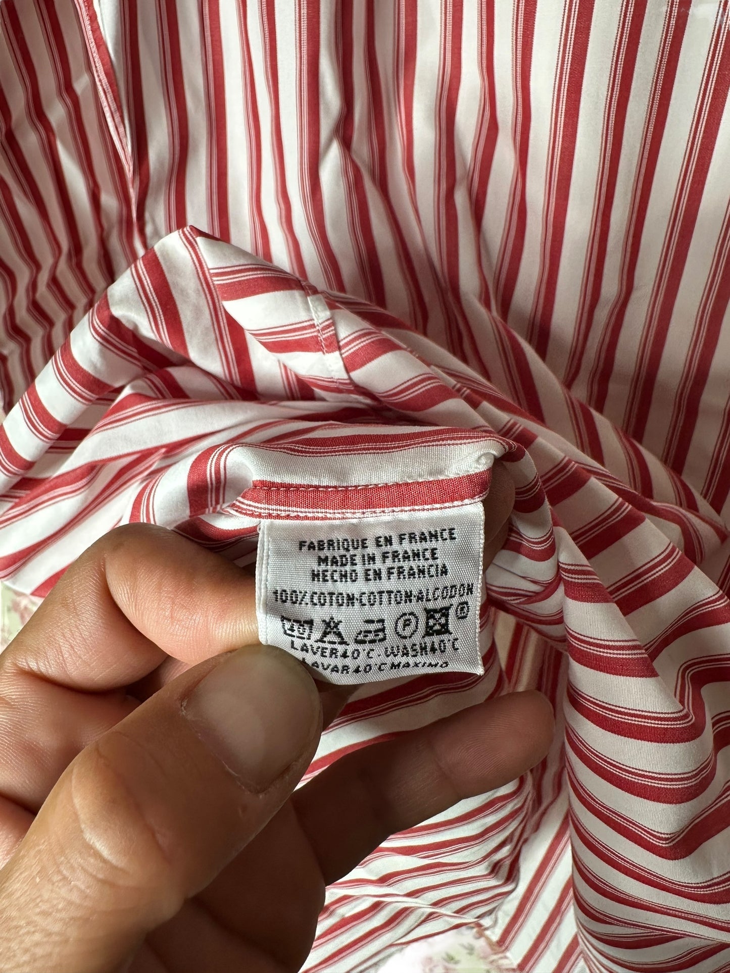 Hèrmes camicia vintage maschile (M)