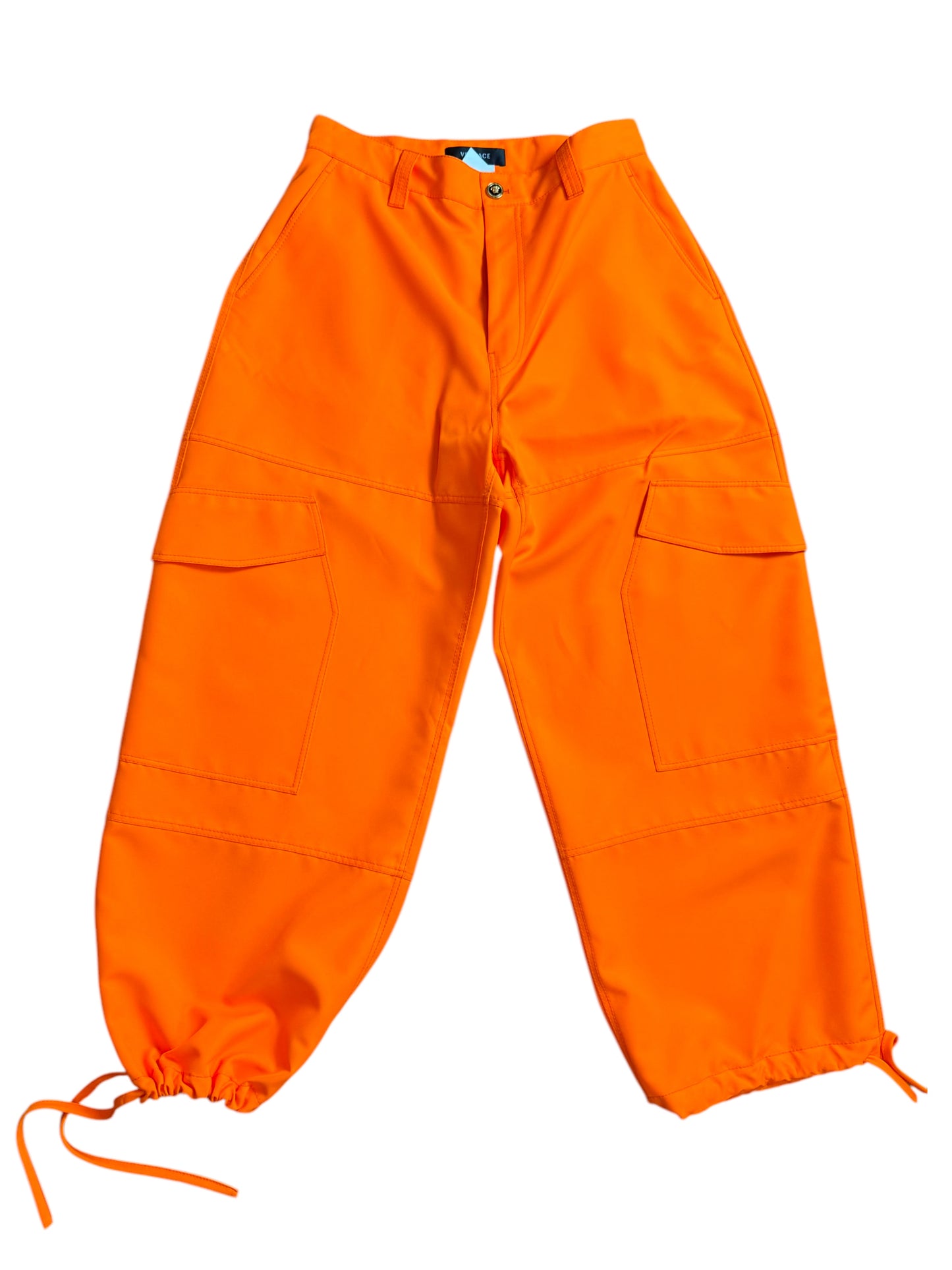 Pantaloni Cargo Versace in Tessuto - Arancione - Taglia 48 (M)