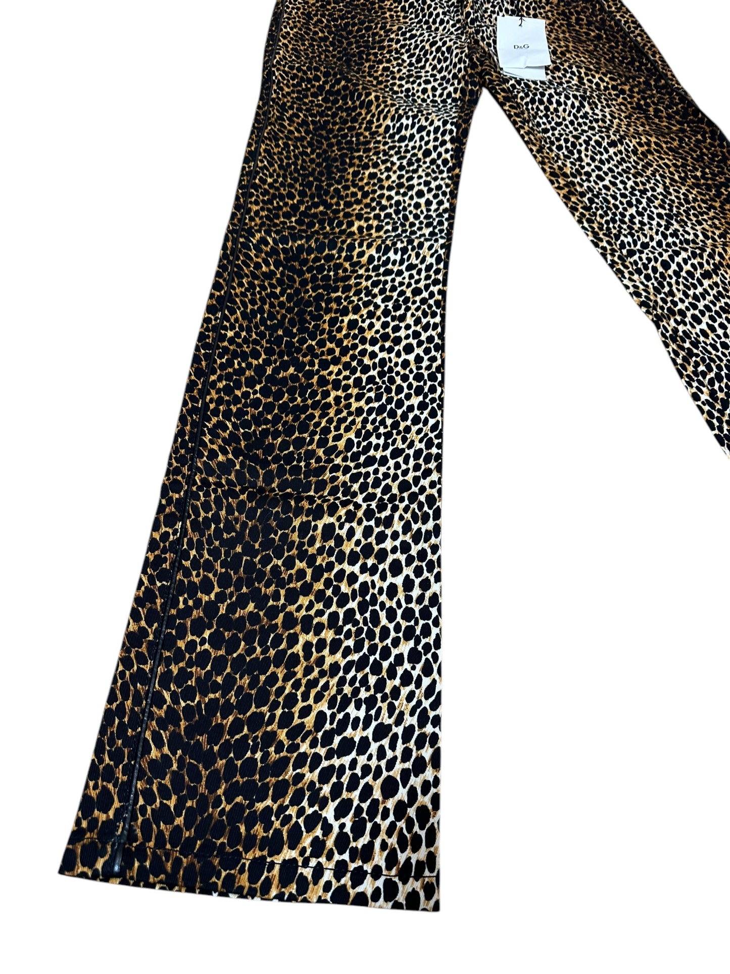 D&G pantalone vintage maculato. (L)