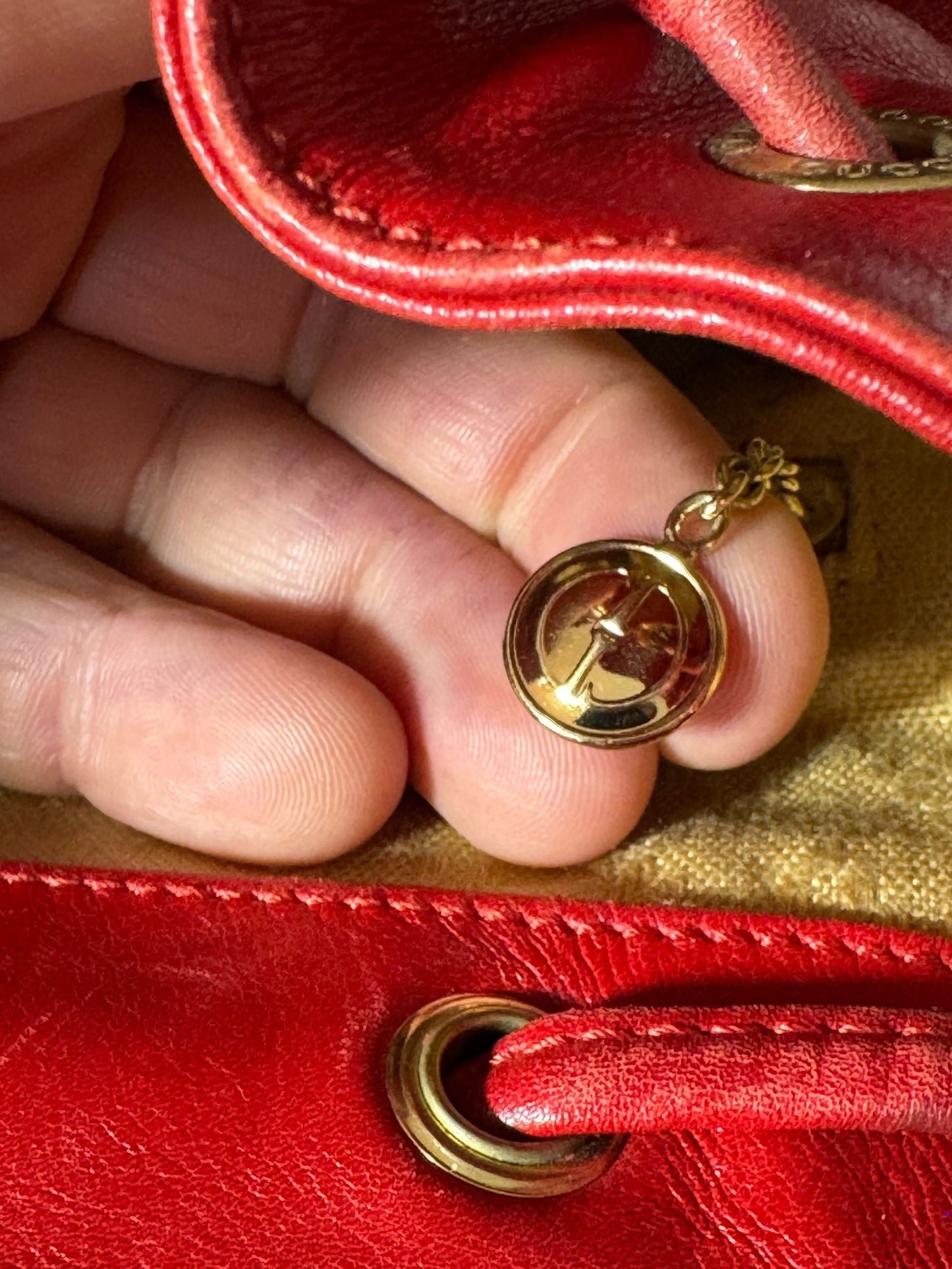 Gucci zaino in pelle bamboo