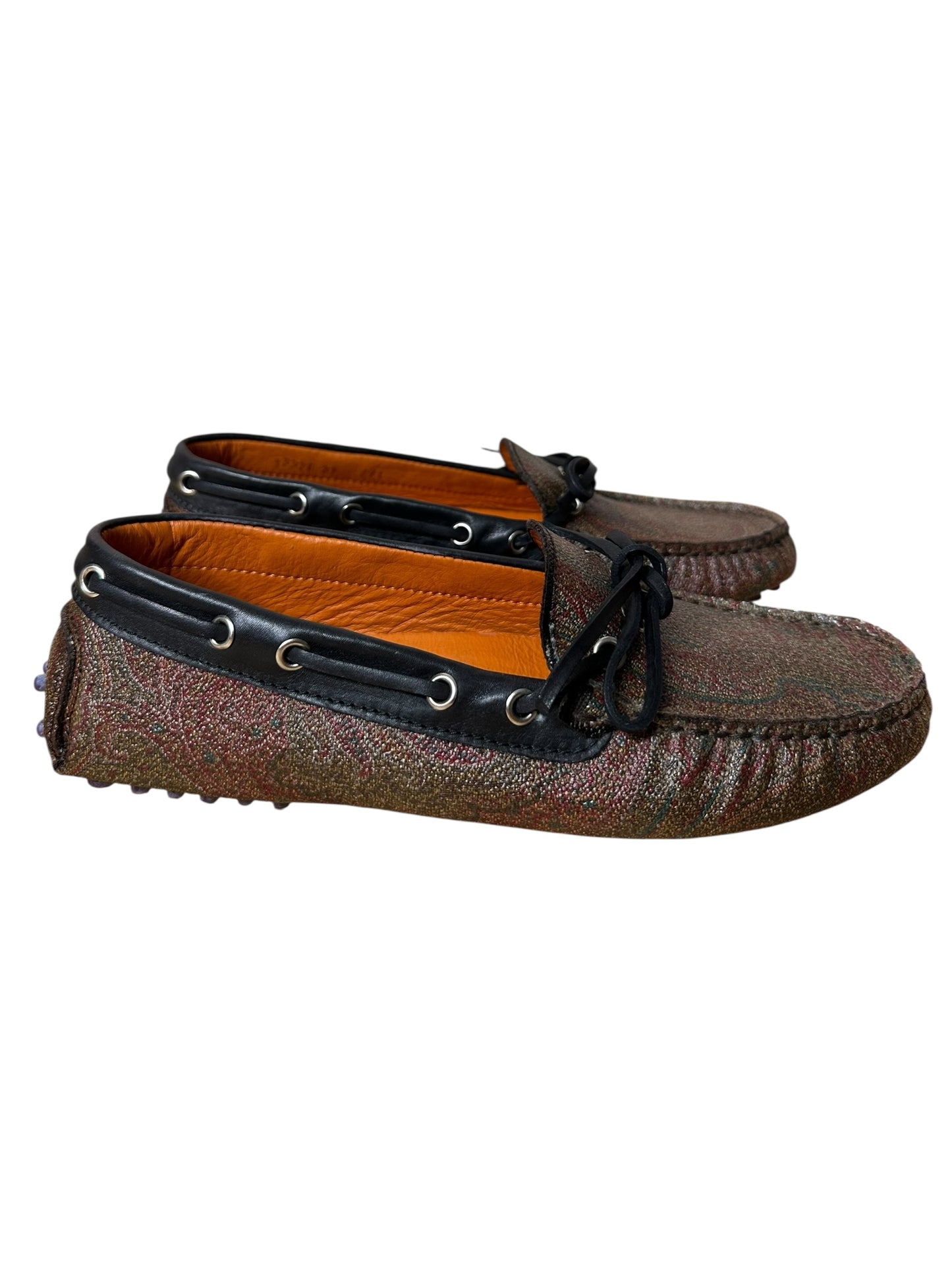 Etro mocassino stampato (37)