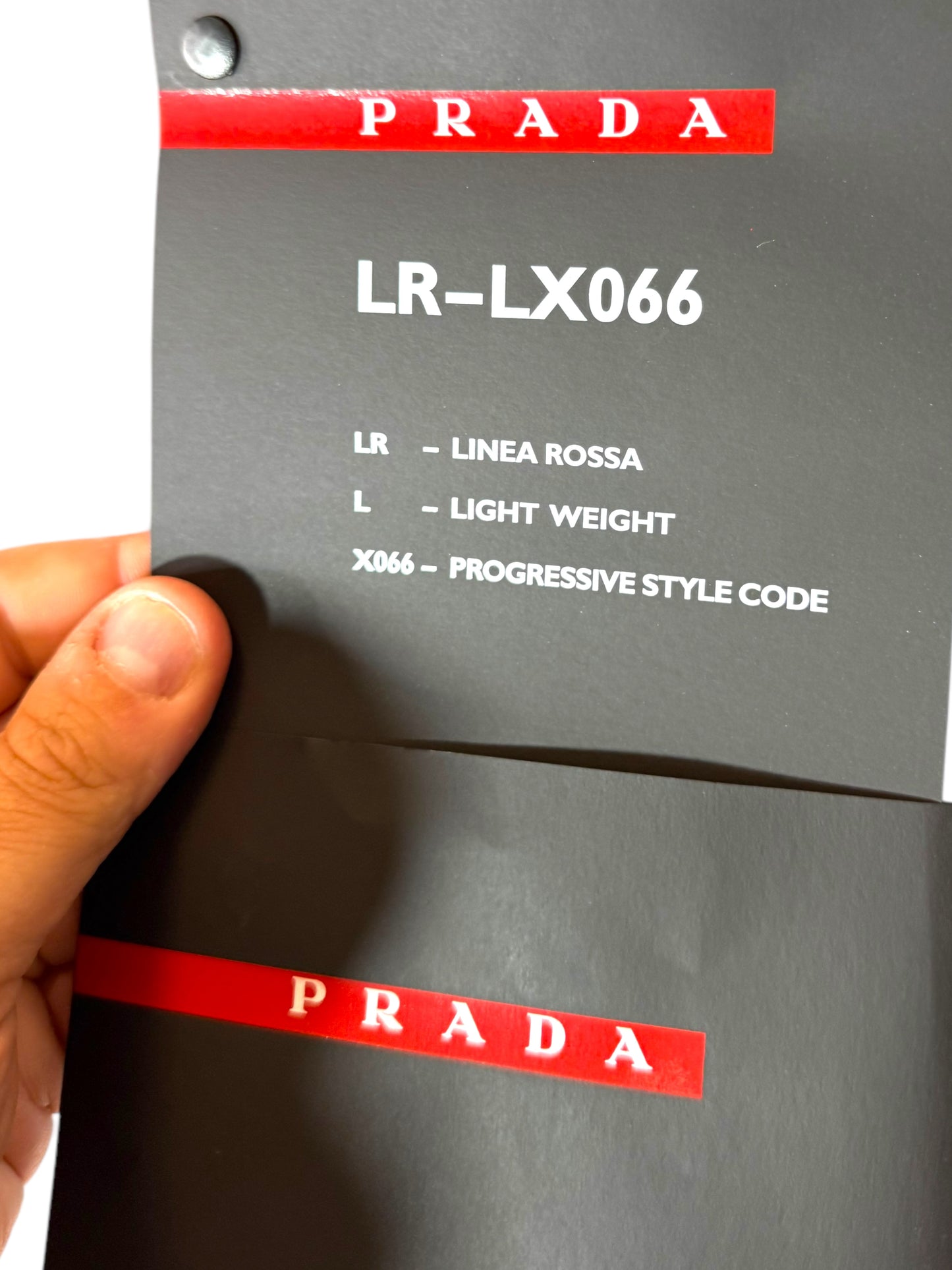 Giacca Prada Linea Rossa LR-LX066 Riflettente Uomo Taglia L