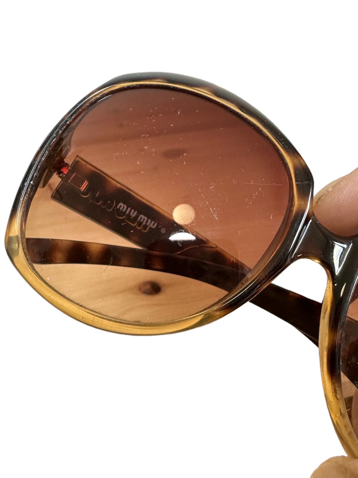 Miu Miu occhiali maxi vintage