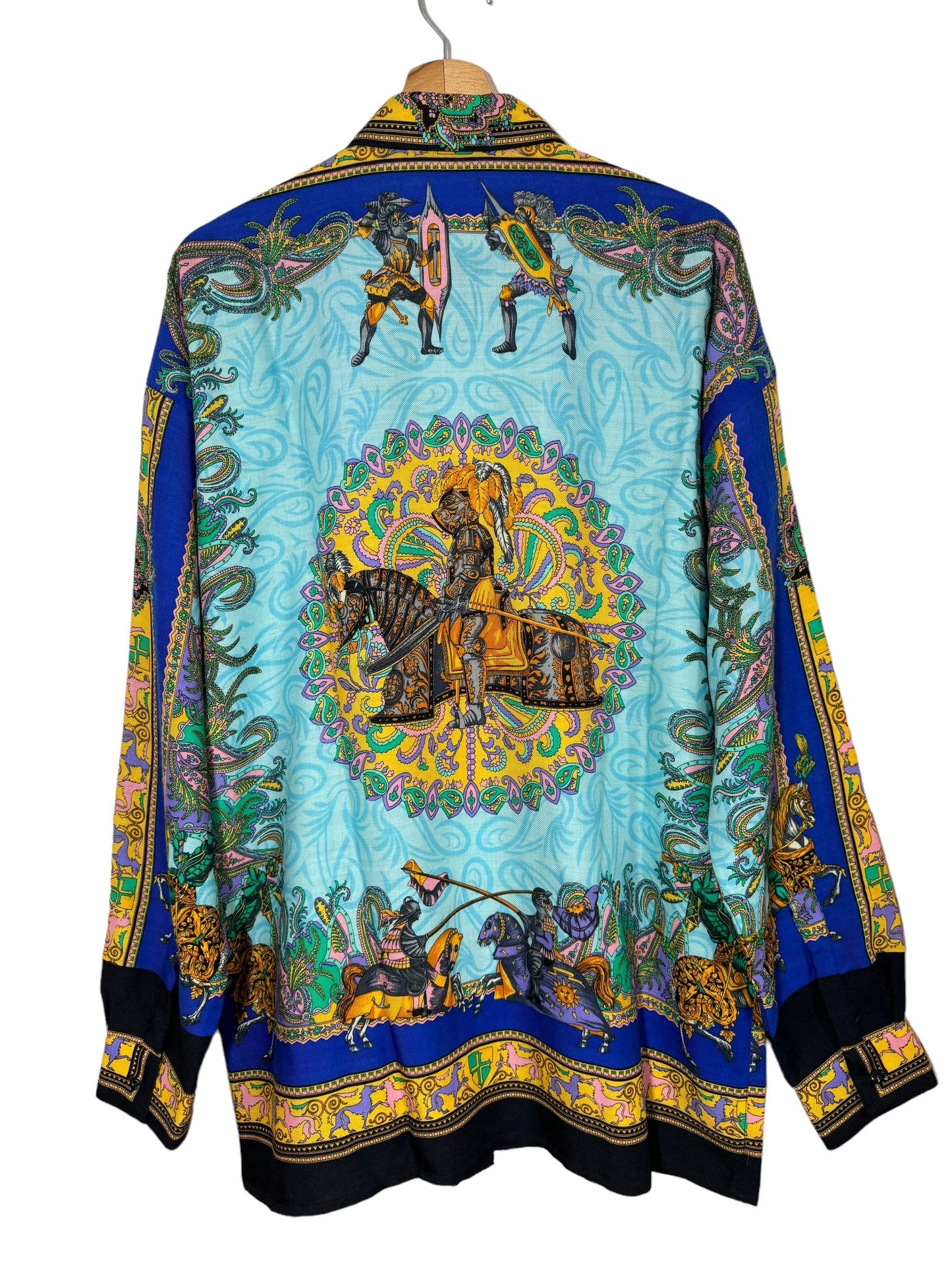 Istante di Gianni Versace camicia vintage in lana