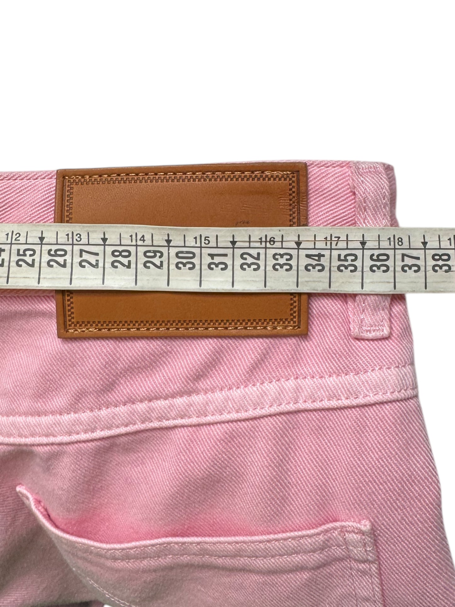 Jeans donna VERSACE rosa flare