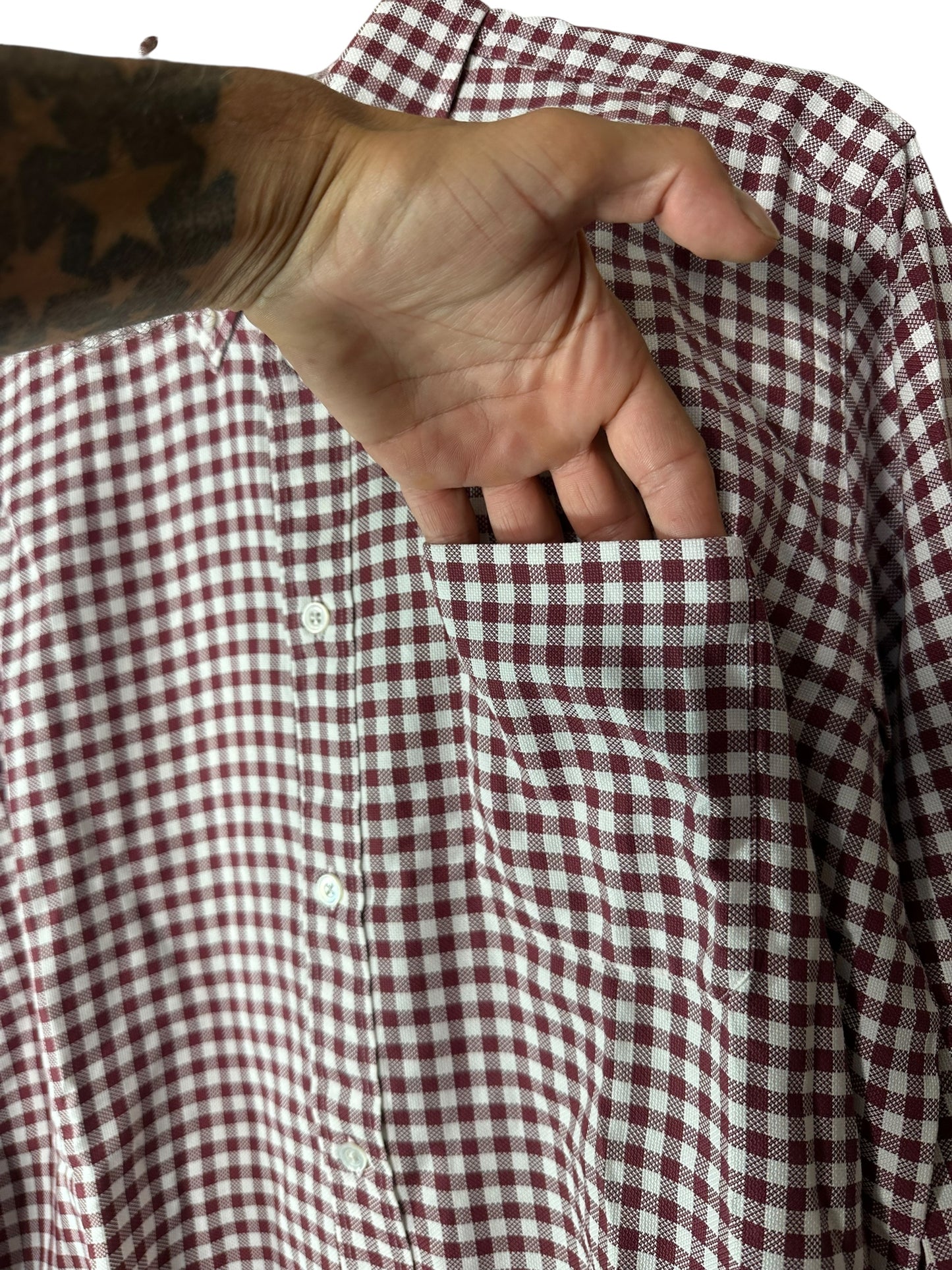 Hermès camicia vintage maschile (M)