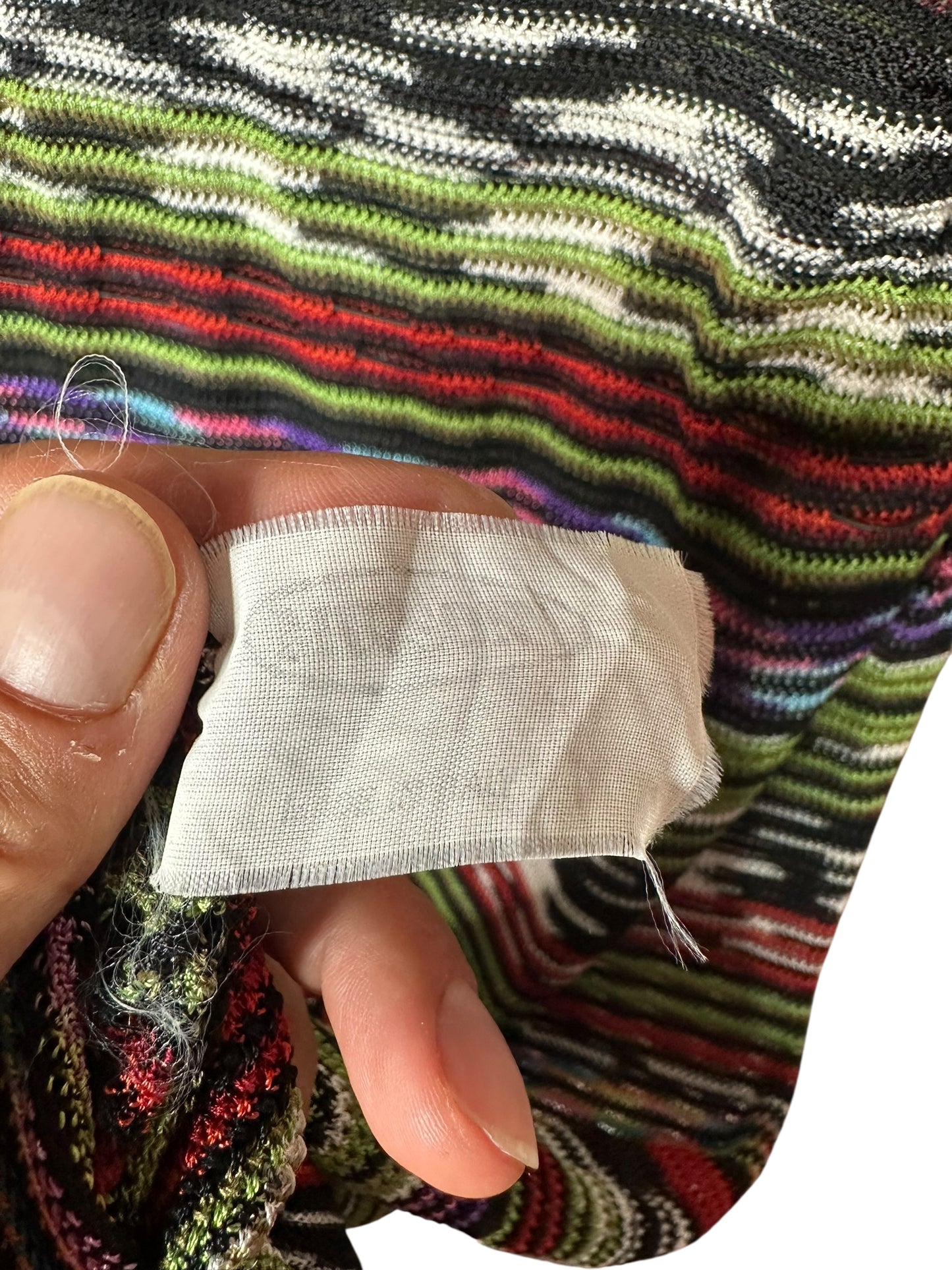Missoni abito longuette in maglia (XL)