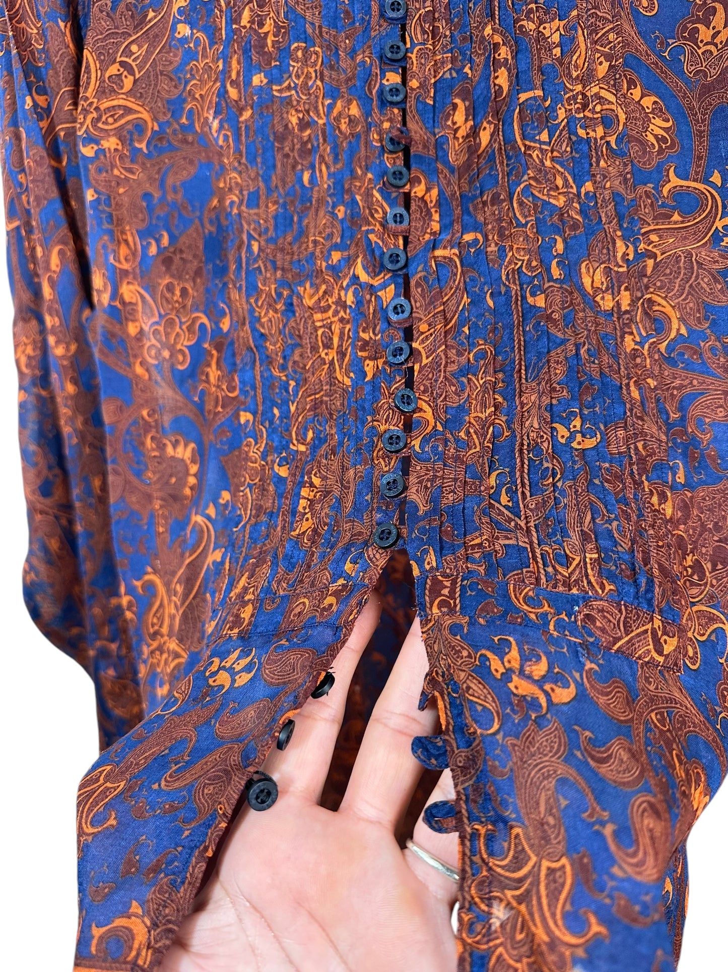 Gucci camicia vintage in seta (Tg M)