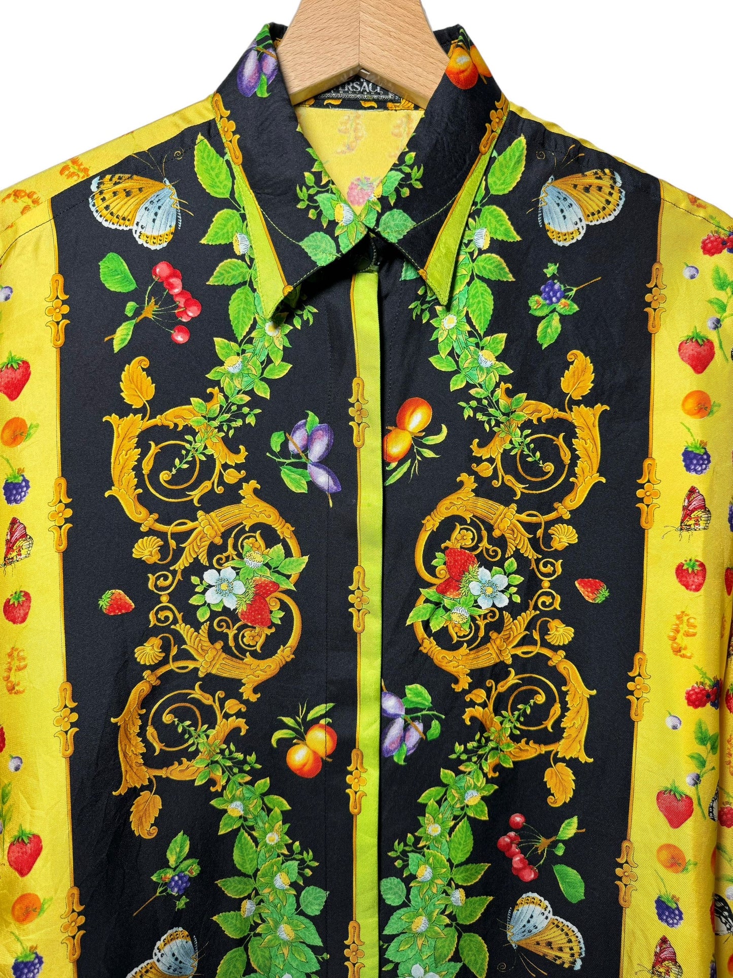 Gianni Versace camicia in seta vintage