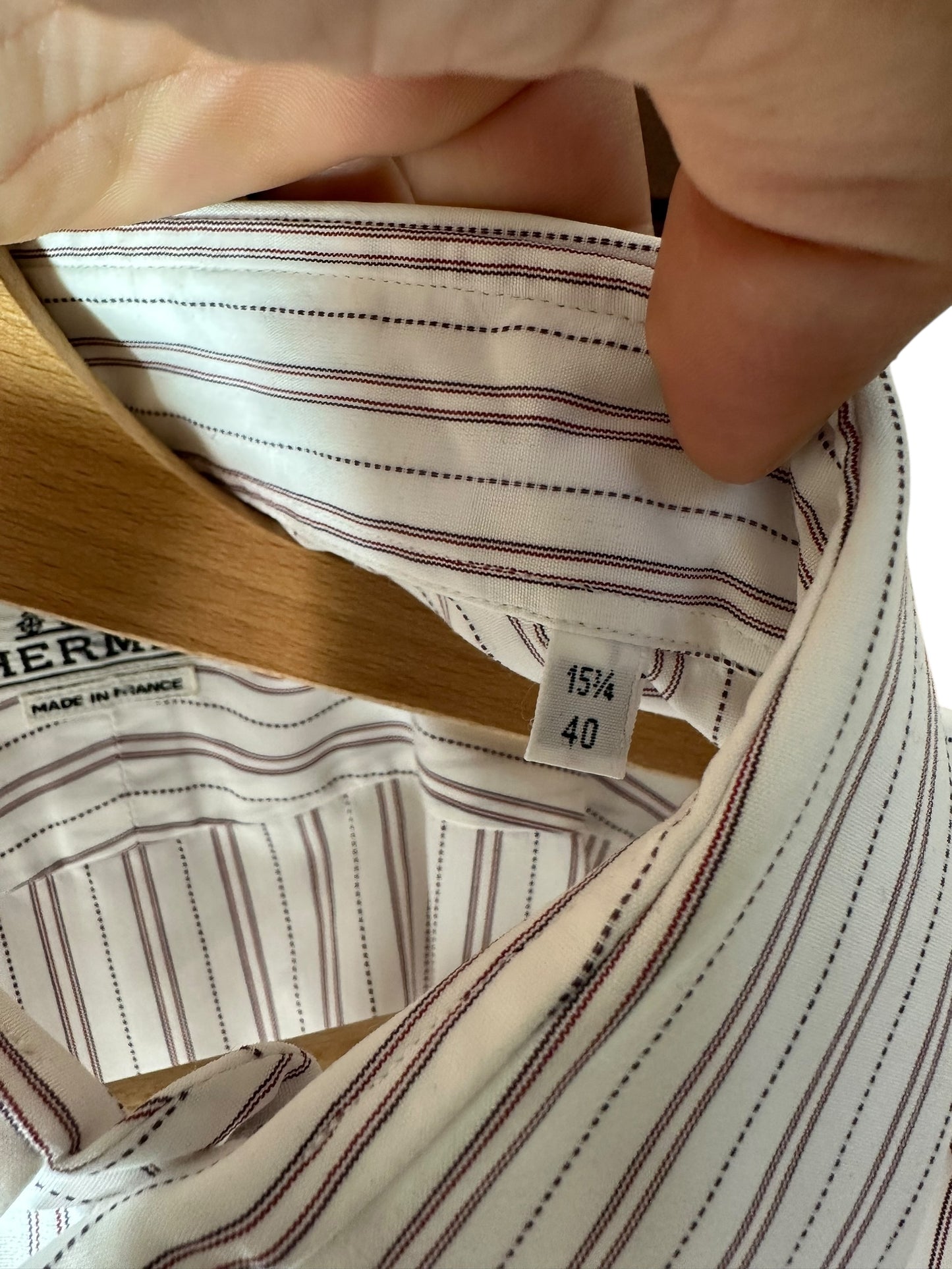 Hèrmes camicia vintGe maschile (M)