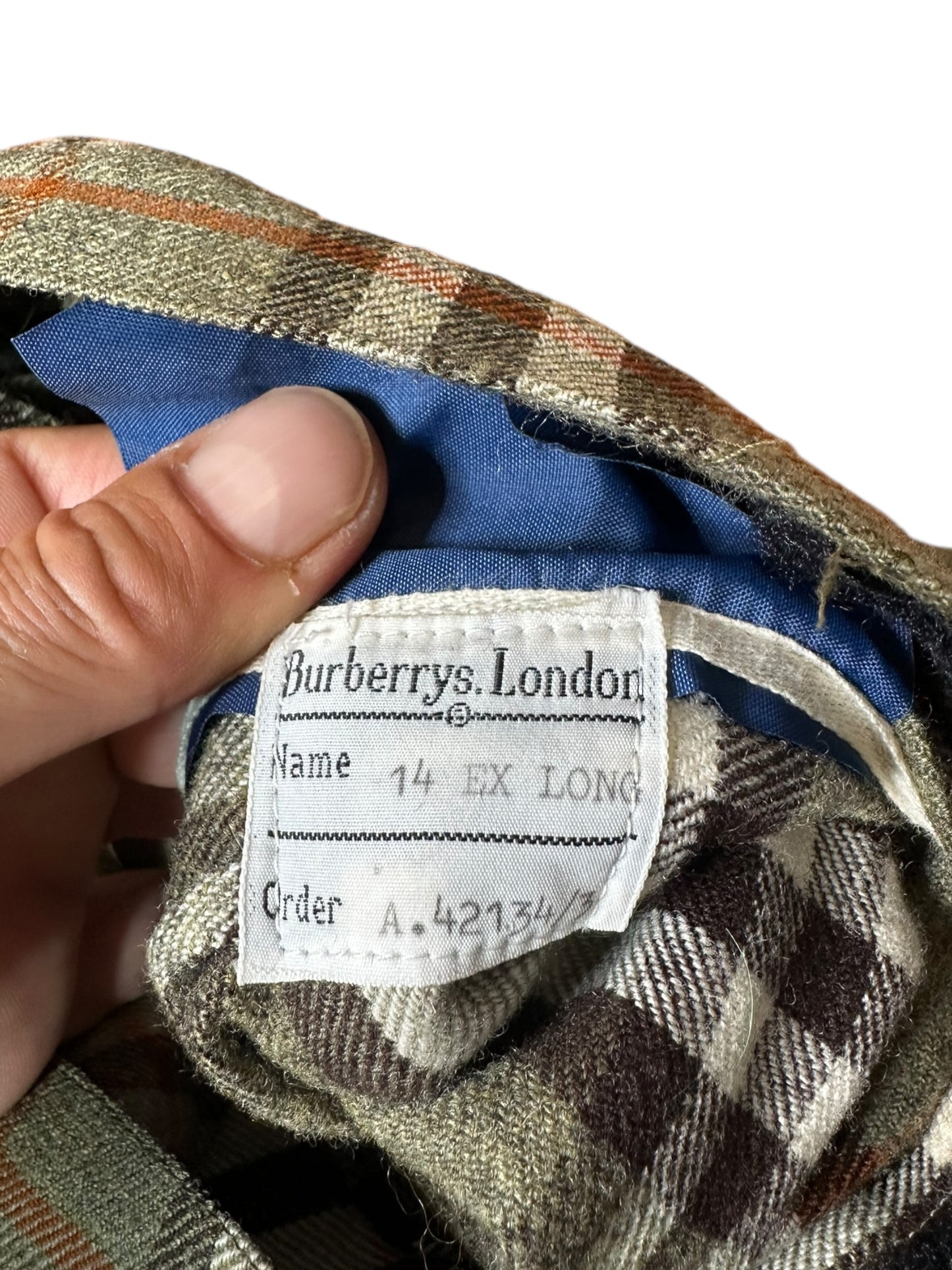 Burberry kilt unisex vintage (L)