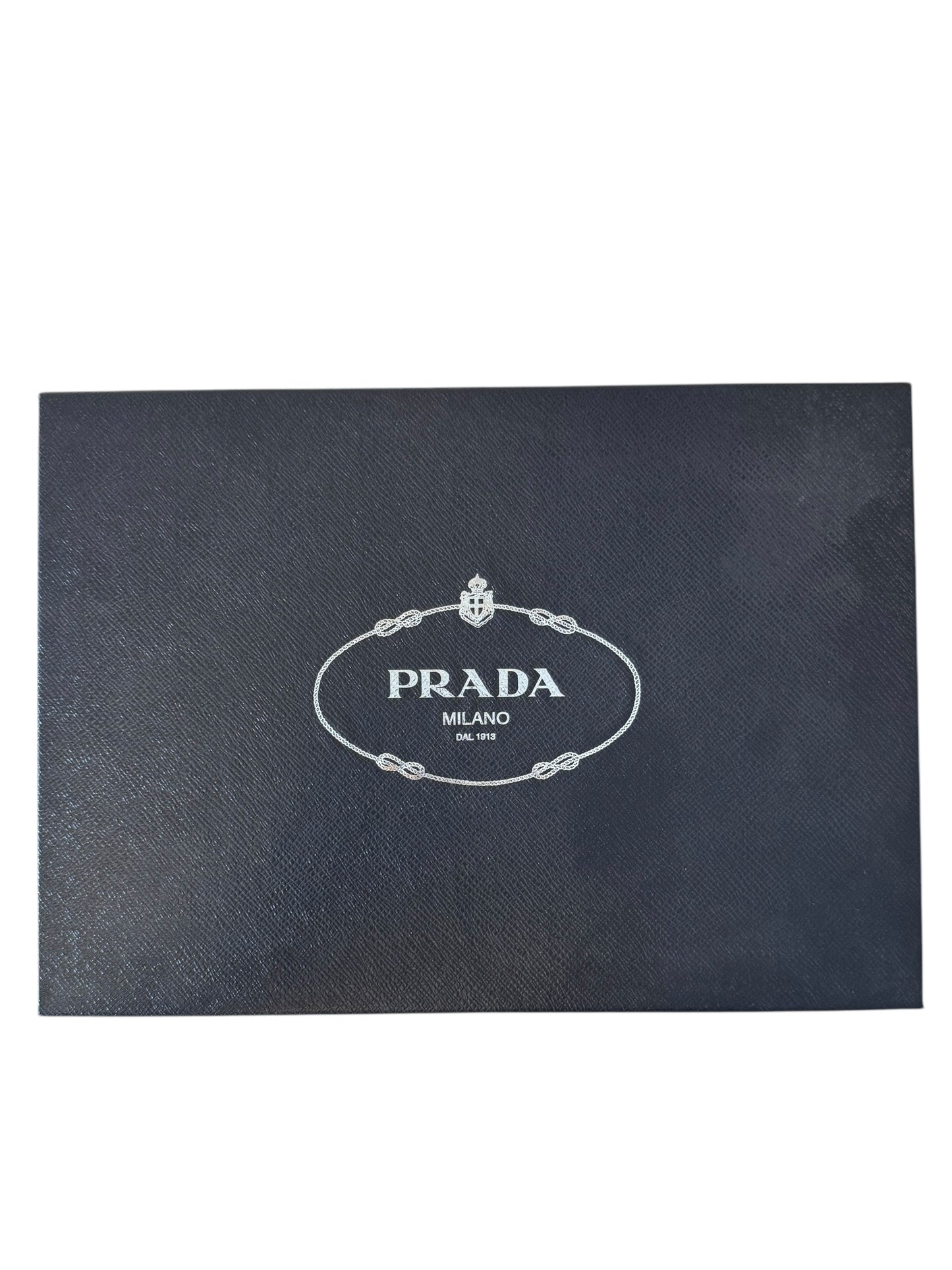 Prada mocassini in Pelle Spazzolata Nera Uomo - Taglia 9.5 UK (43,5 EU)